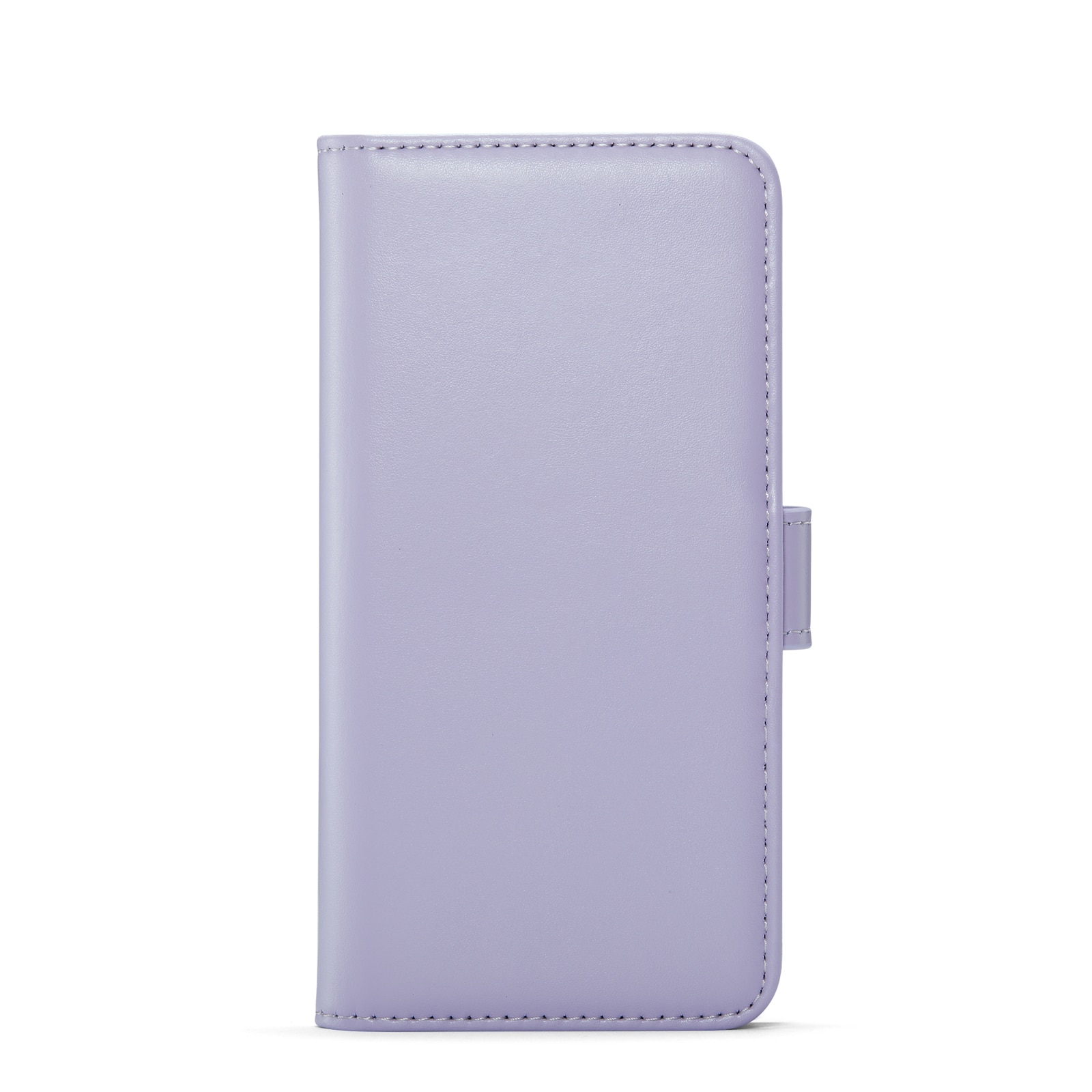 iPhone 16e Genuine Leather Wallet Case Purple