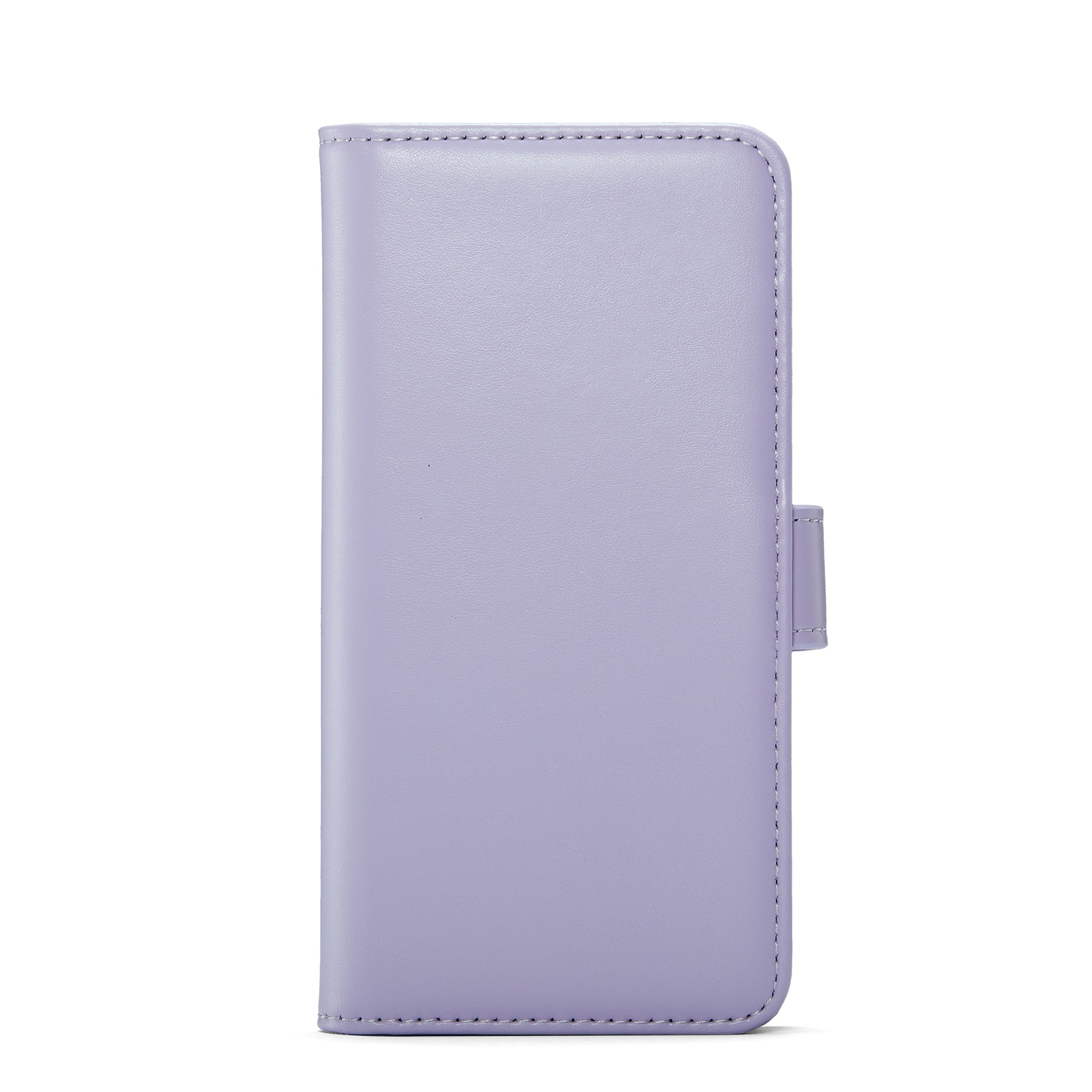iPhone 16 Genuine Leather Wallet Case Purple