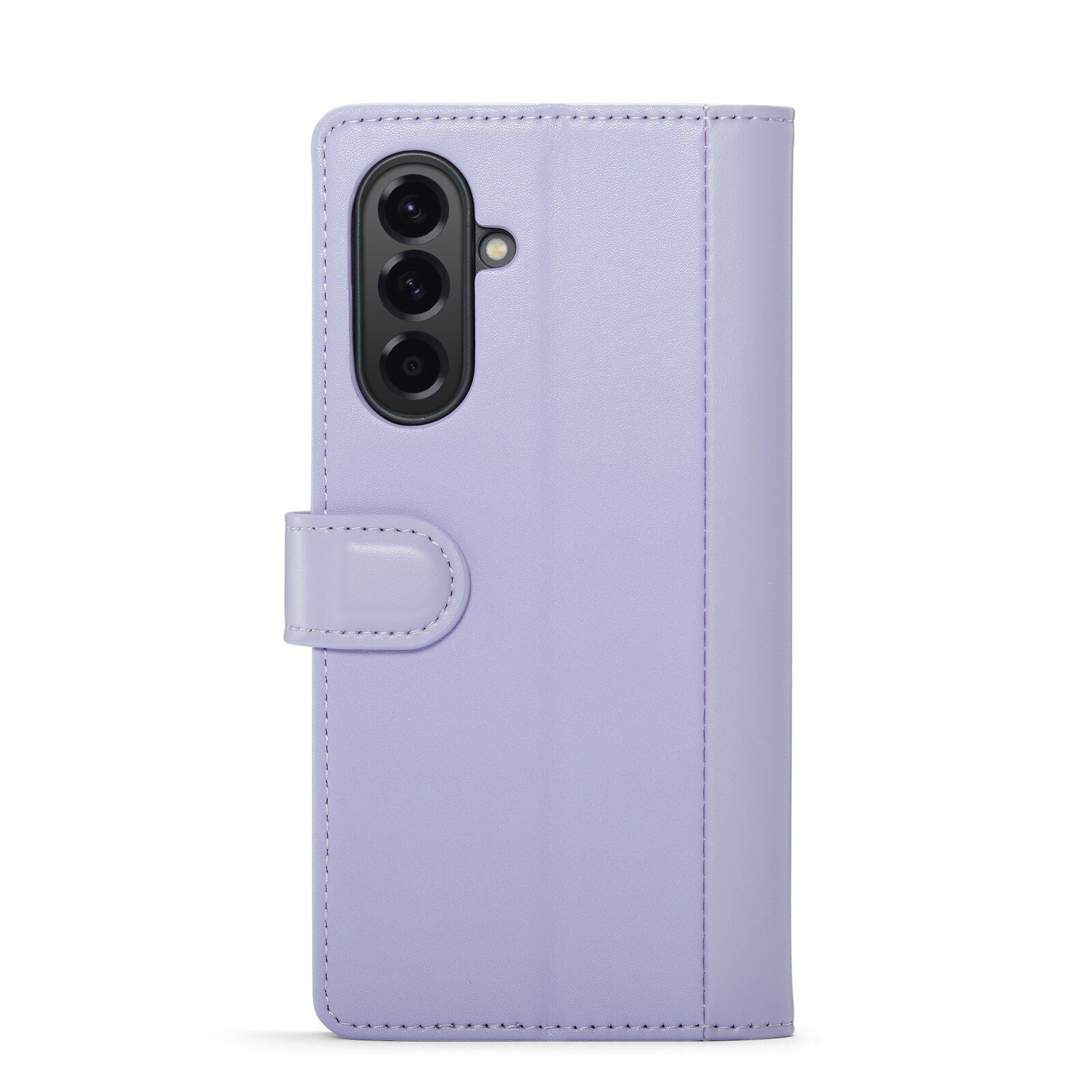 Samsung Galaxy A56 Genuine Leather Wallet Case Purple