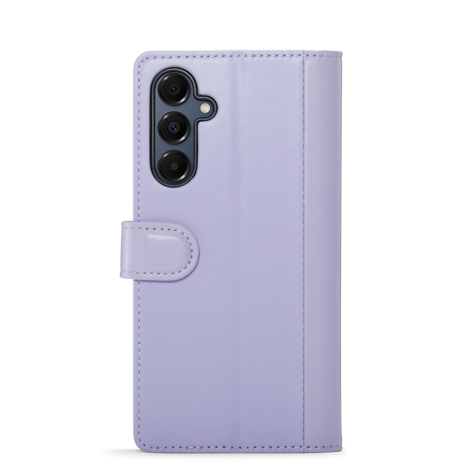 Samsung Galaxy A16 Genuine Leather Wallet Case Purple