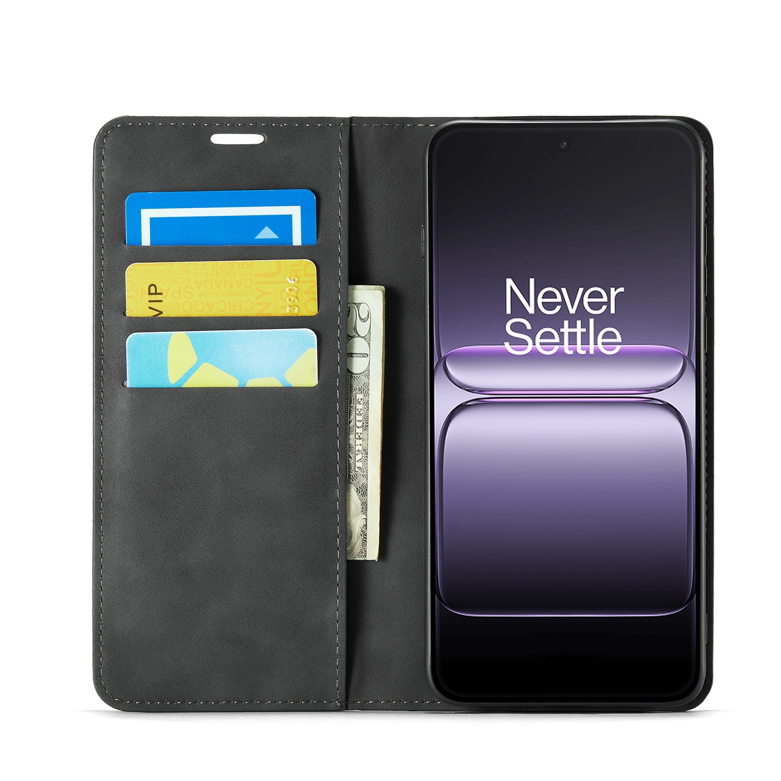  OnePlus Nord 5 Slim Wallet Case Black