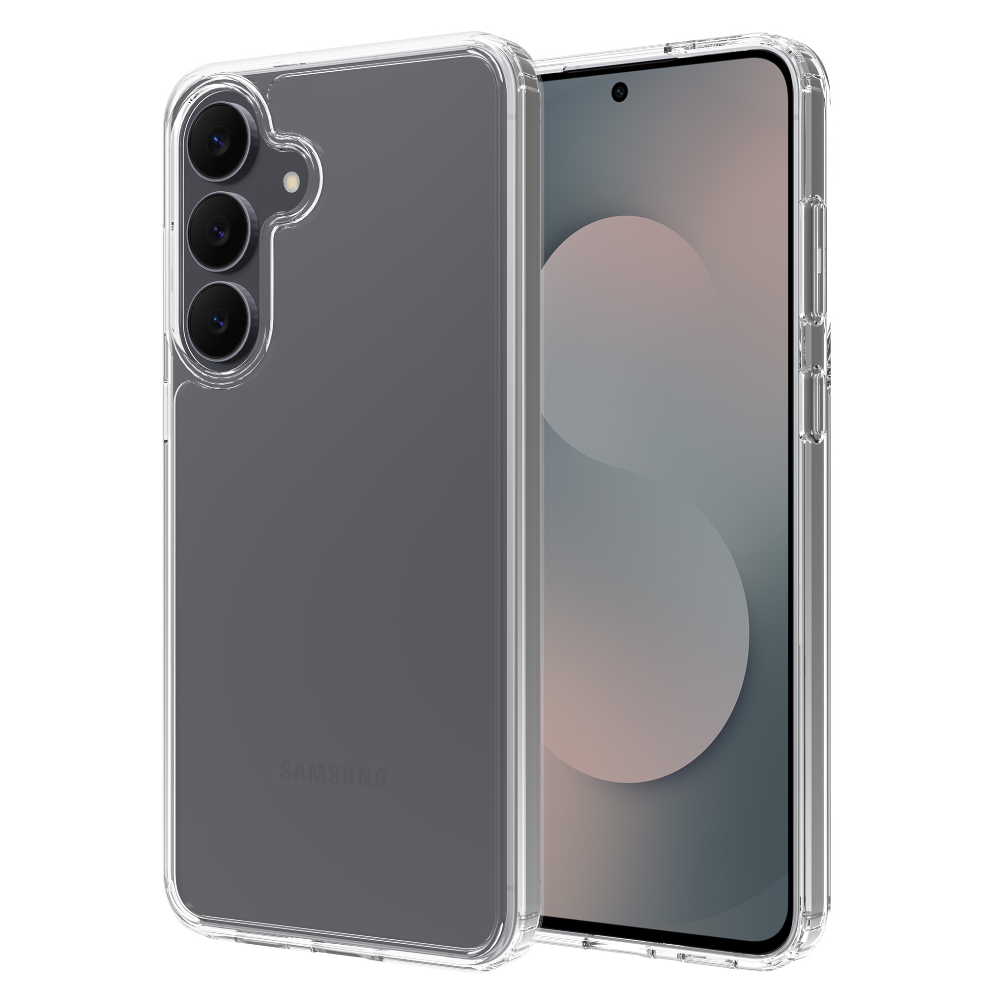 Samsung Galaxy S25 FE Hybrid Case Transparent