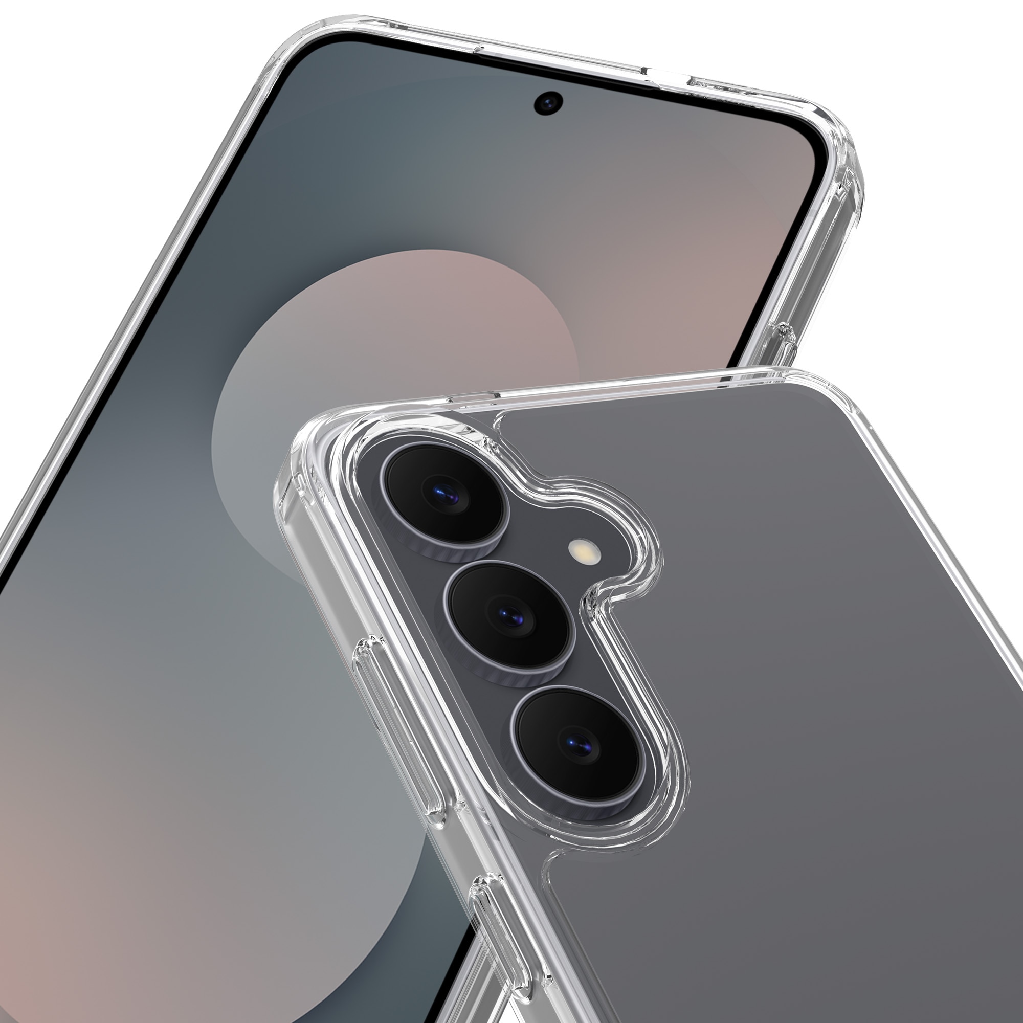 Samsung Galaxy S25 FE Hybrid Case Transparent
