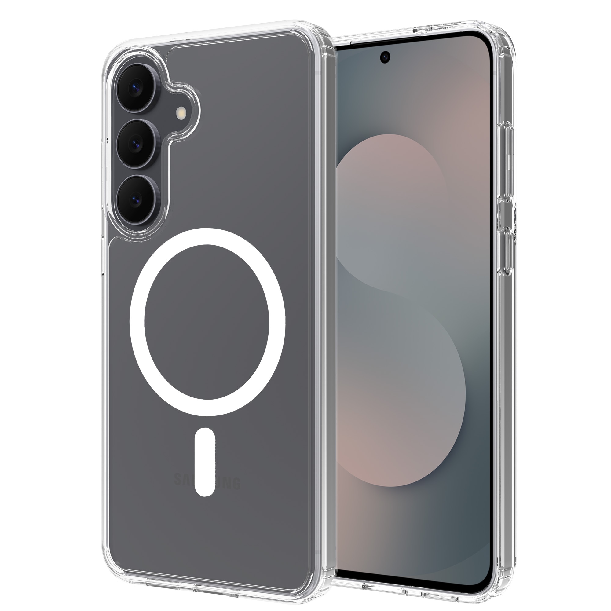 Hybrid Case MagSafe Samsung Galaxy S25 FE Transparent