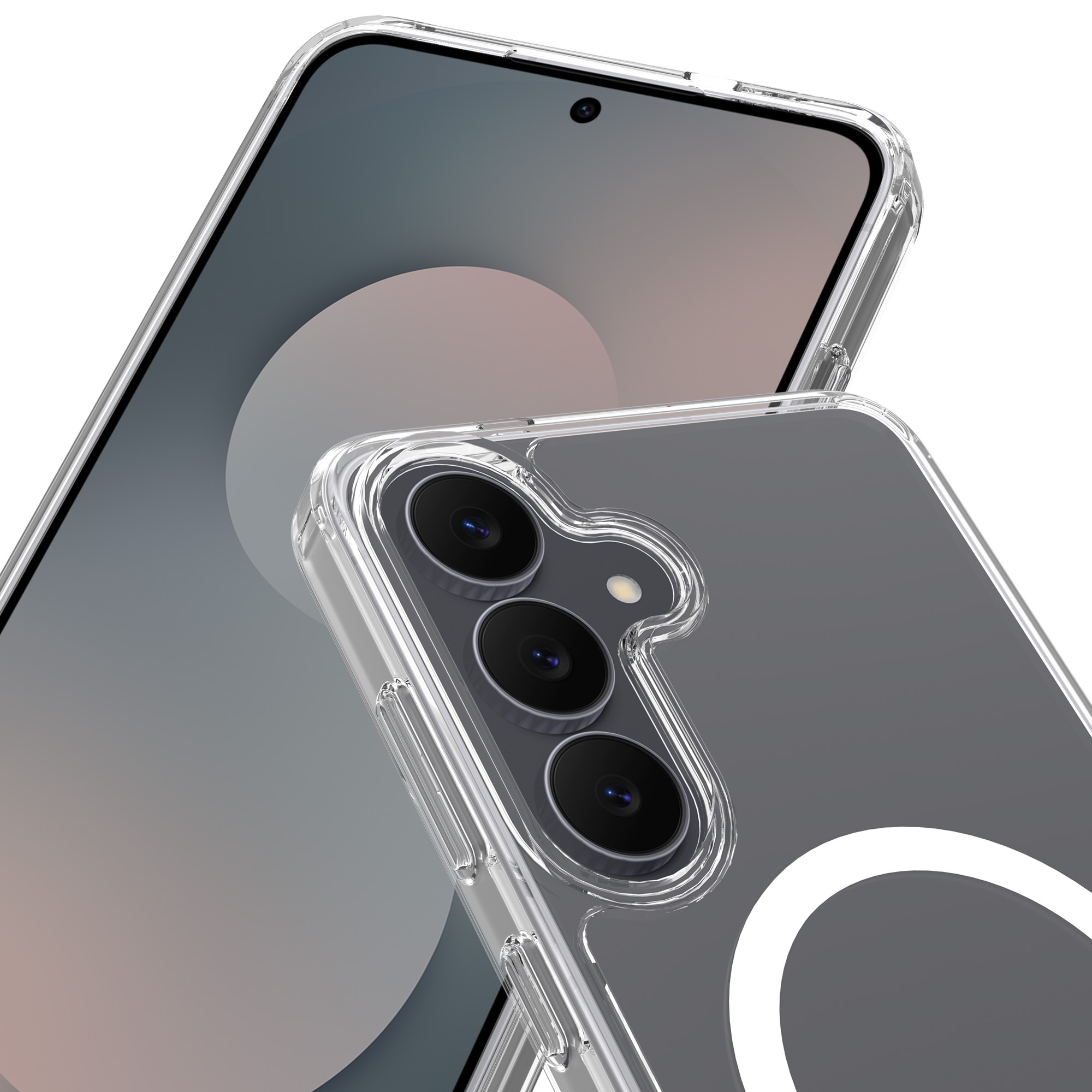 Hybrid Case MagSafe Samsung Galaxy S25 FE Transparent