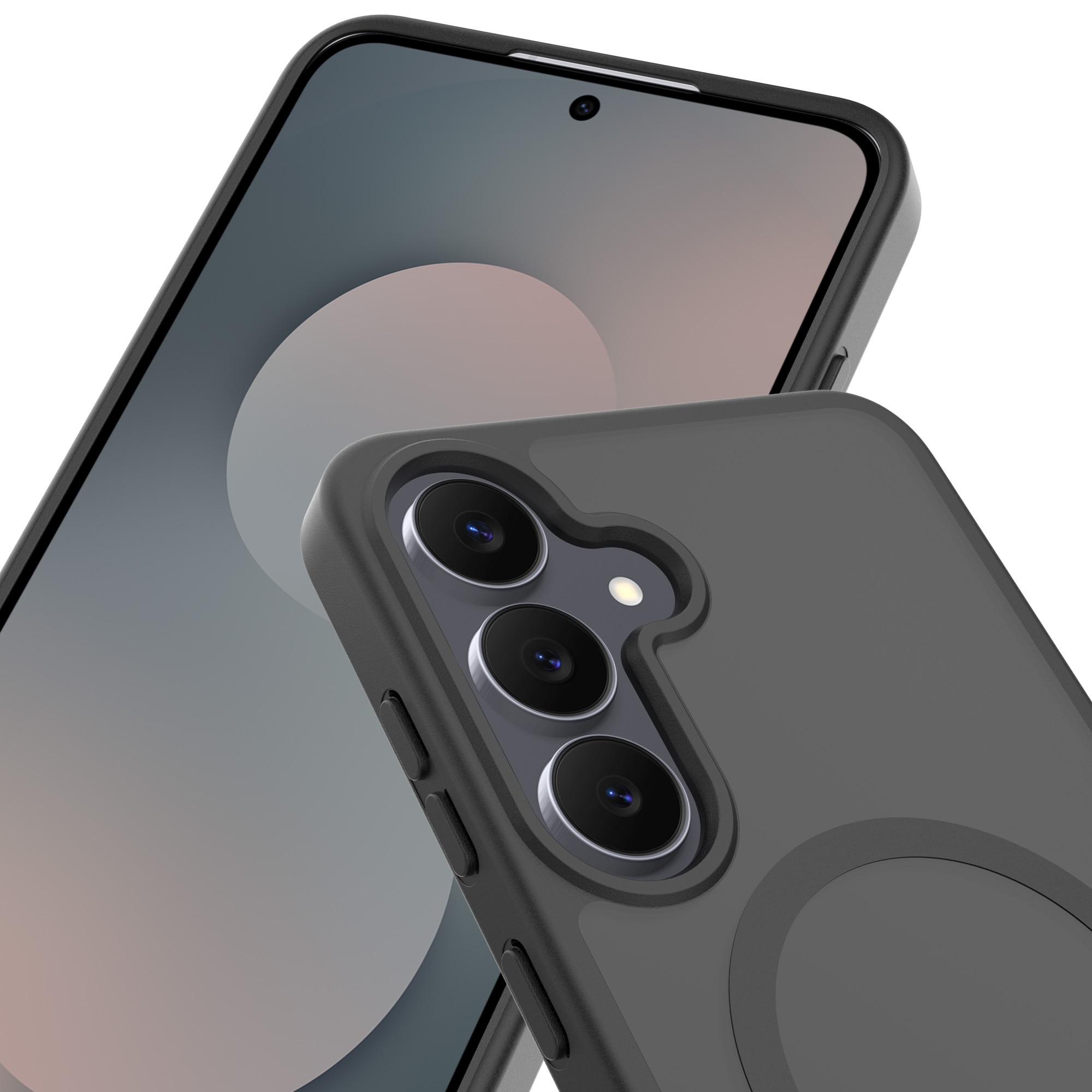 Magnetic Hybrid Case Samsung Galaxy S25 FE Frosted Black