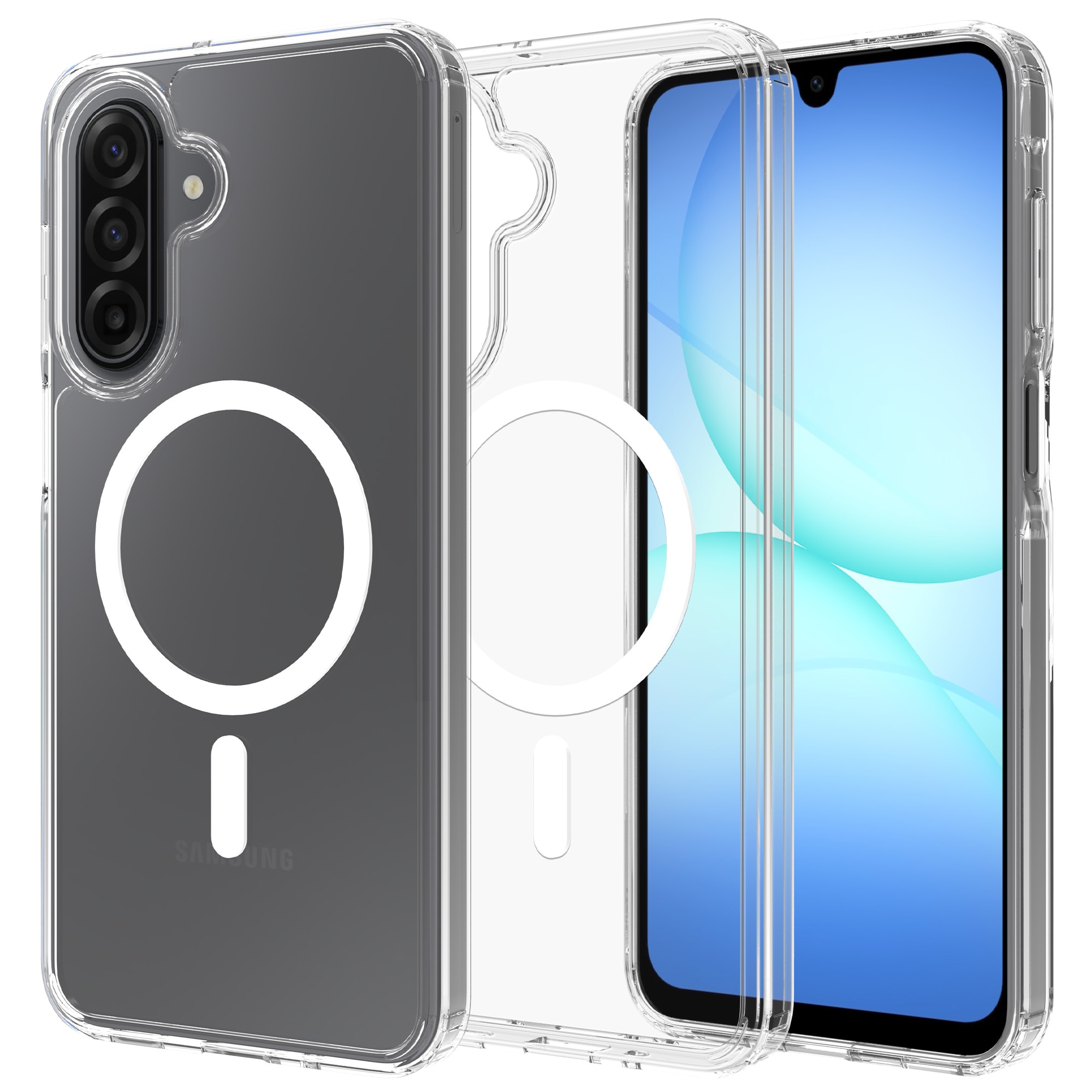 Hybrid Case MagSafe Samsung Galaxy A17 Transparent