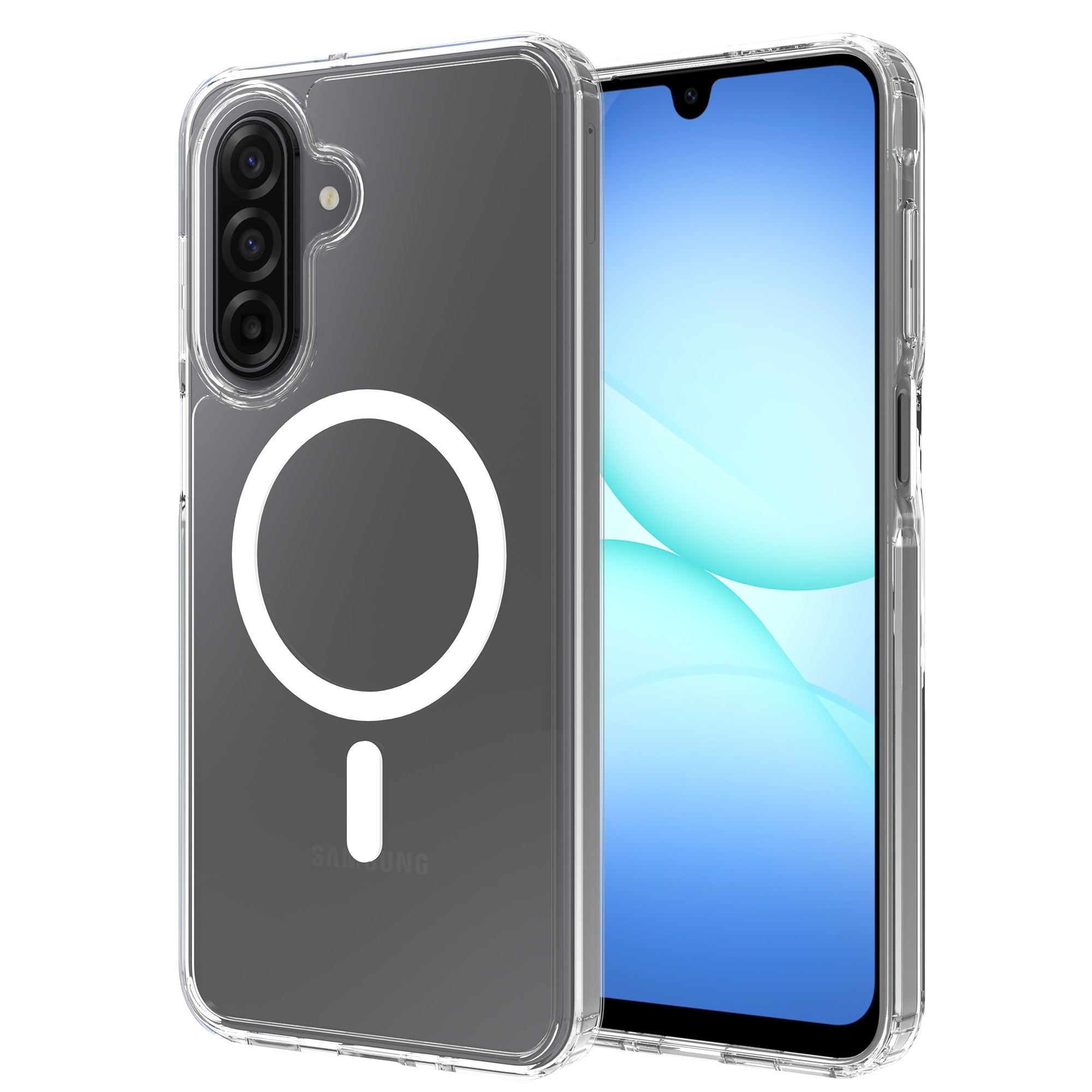 Hybrid Case MagSafe Samsung Galaxy A17 Transparent