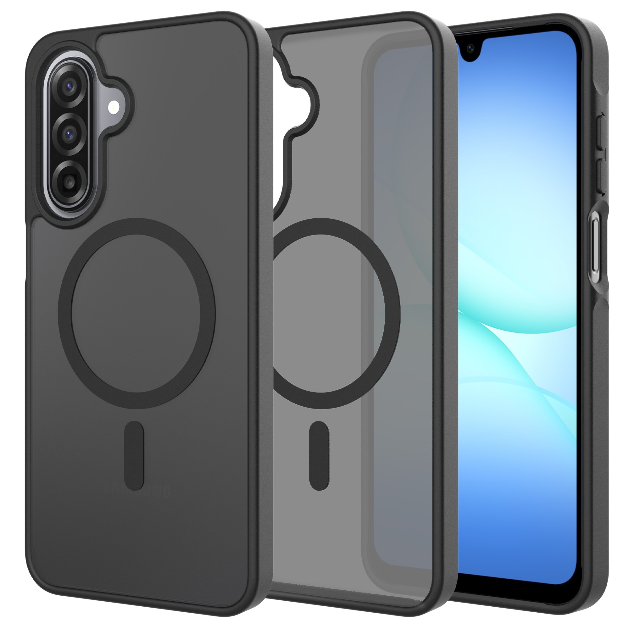 Magnetic Hybrid Case Samsung Galaxy A17 Frosted Black