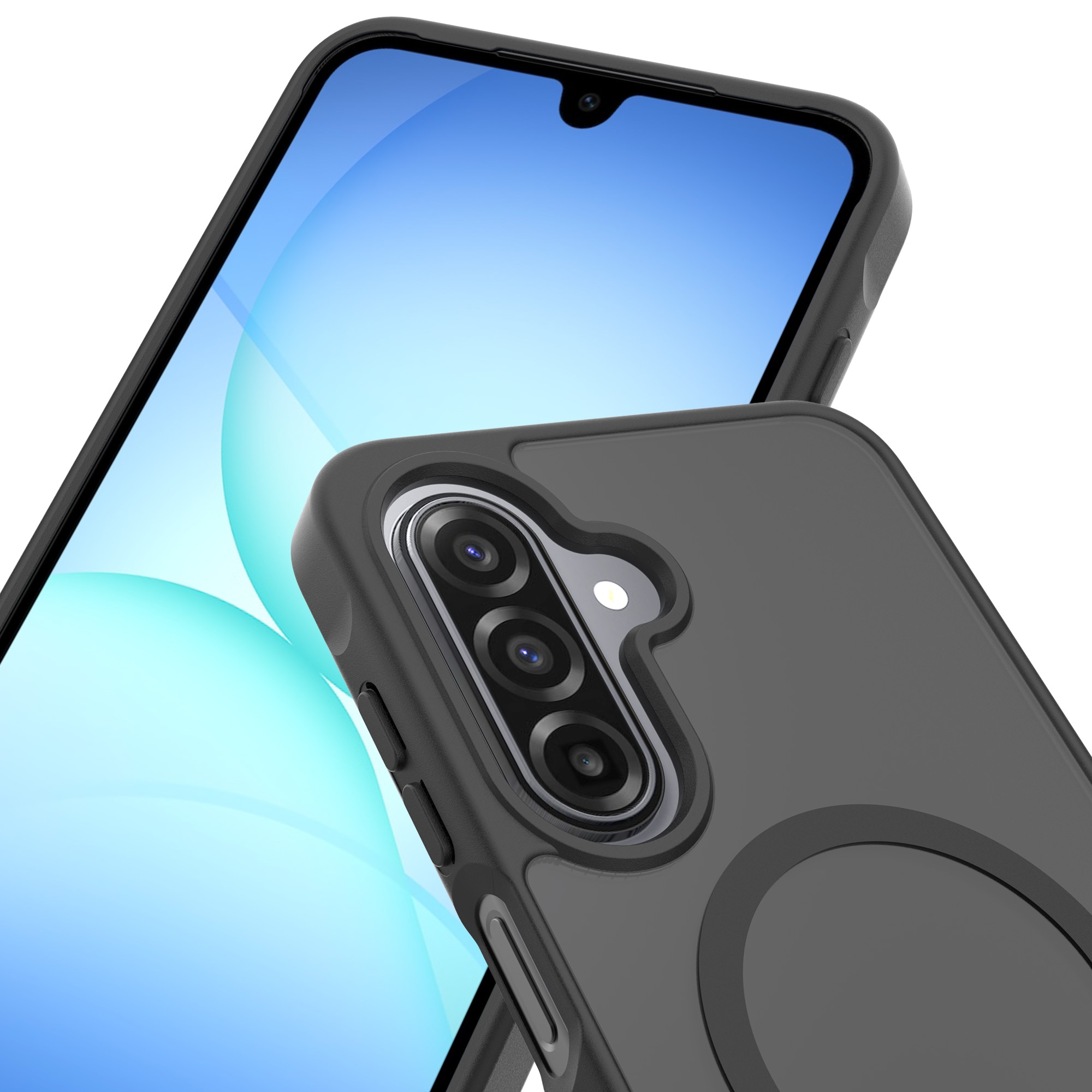 Magnetic Hybrid Case Samsung Galaxy A17 Frosted Black