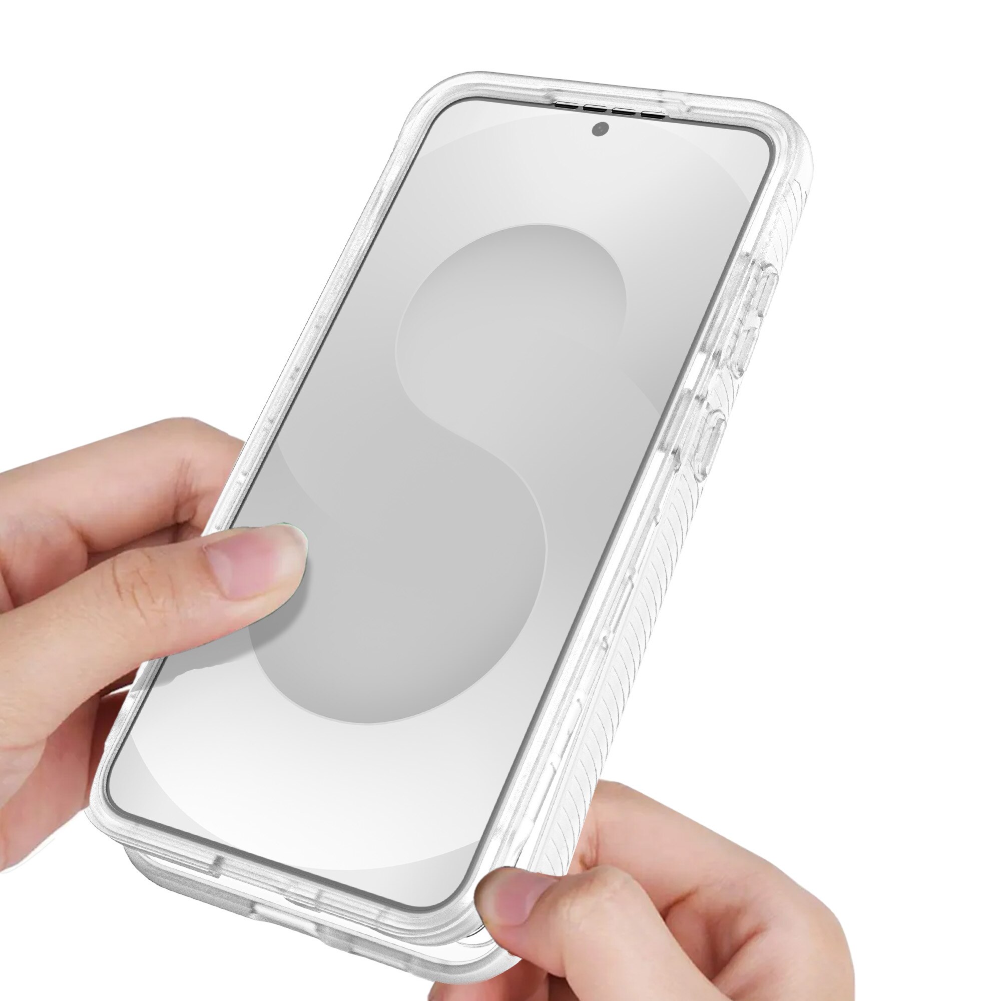 Samsung Galaxy S25 FE Full Protection Case Transparent