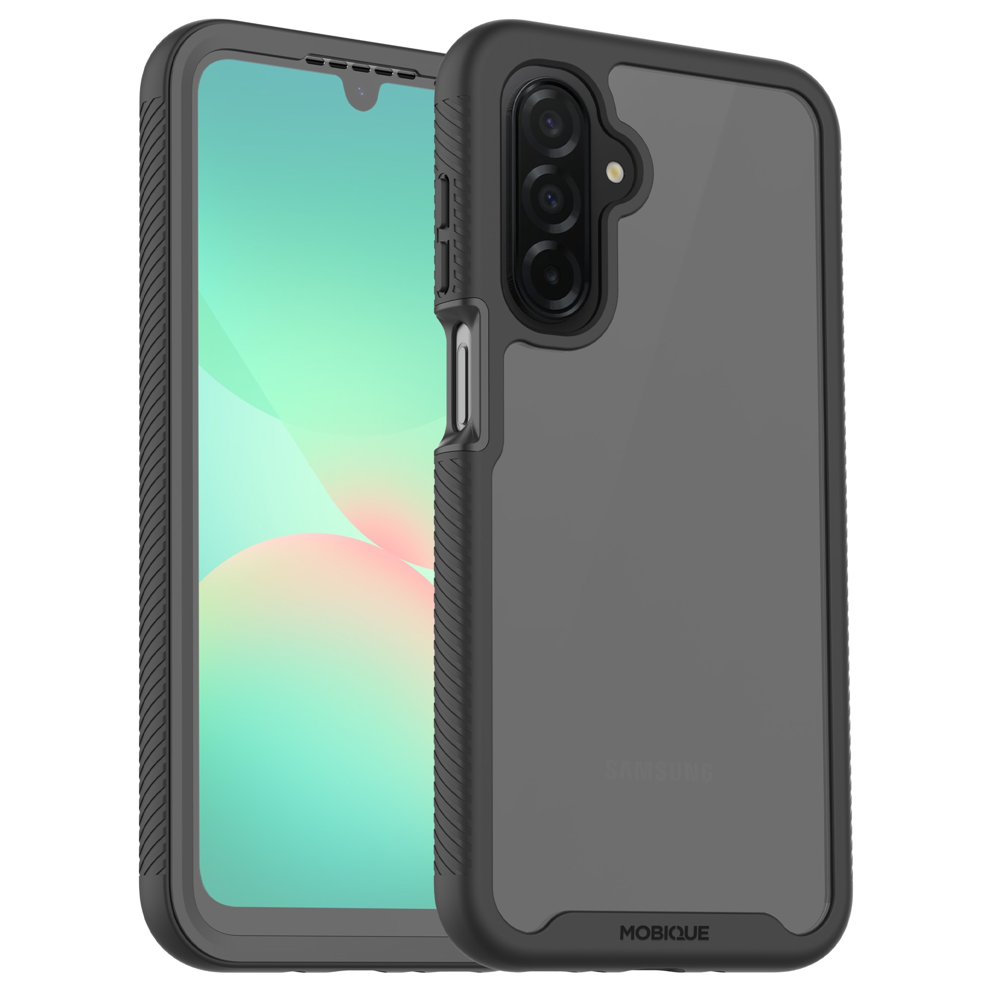 Samsung Galaxy A17 Full Protection Case Black/Transparent