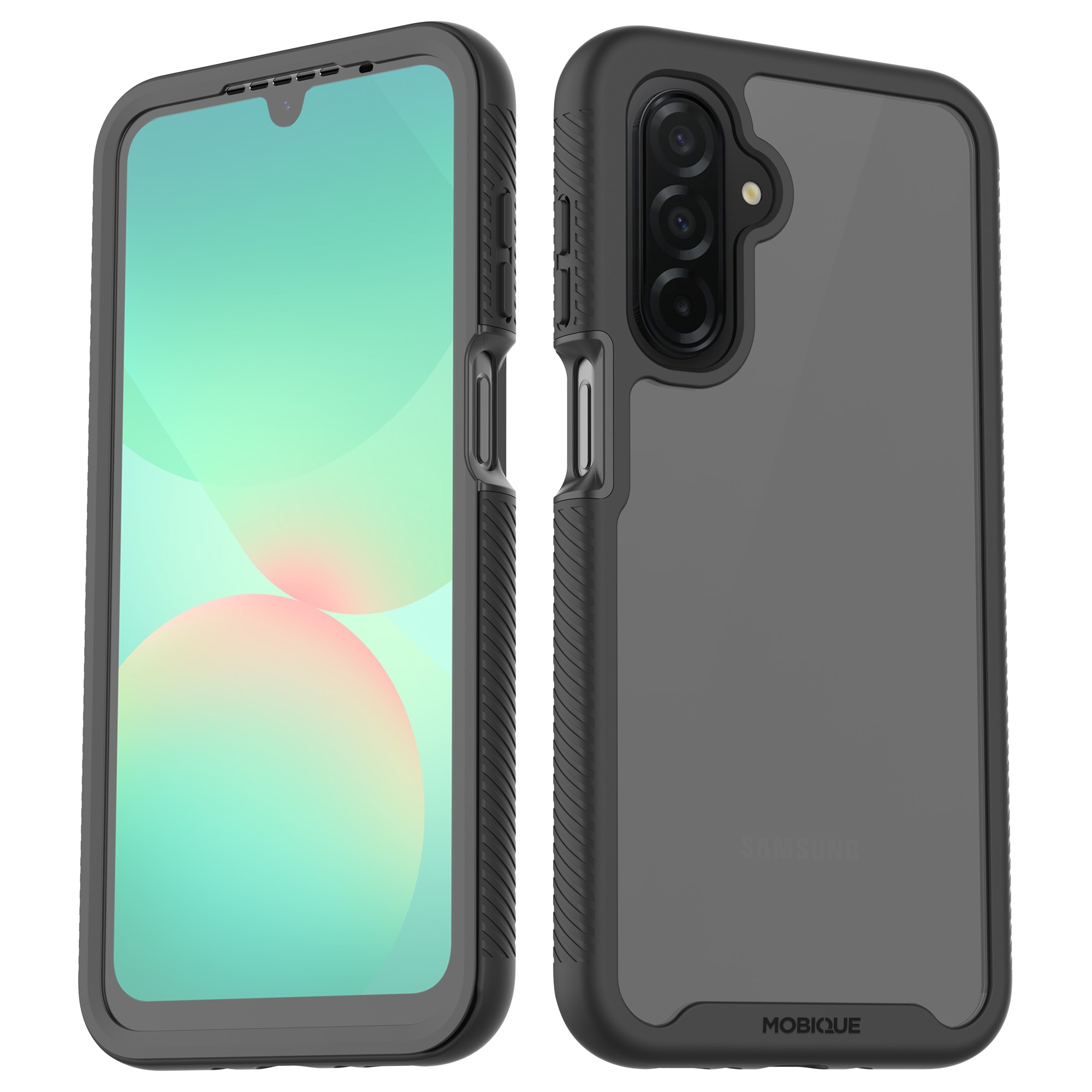 Samsung Galaxy A17 Full Protection Case Black/Transparent