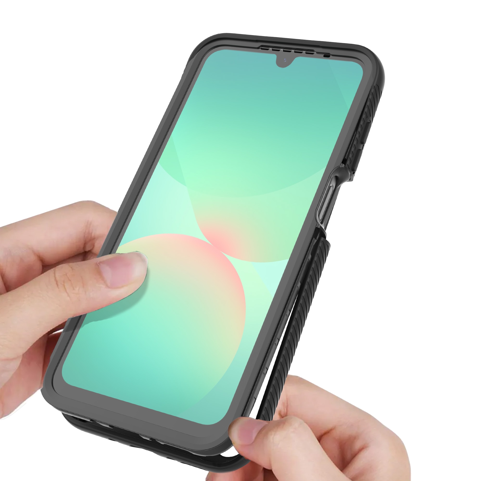 Samsung Galaxy A17 Full Protection Case Black/Transparent