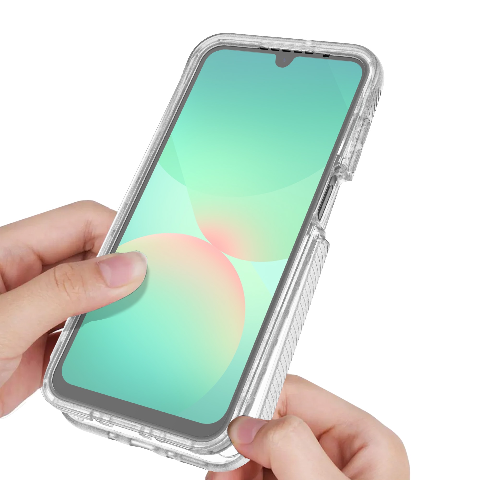 Samsung Galaxy A17 Full Protection Case Transparent