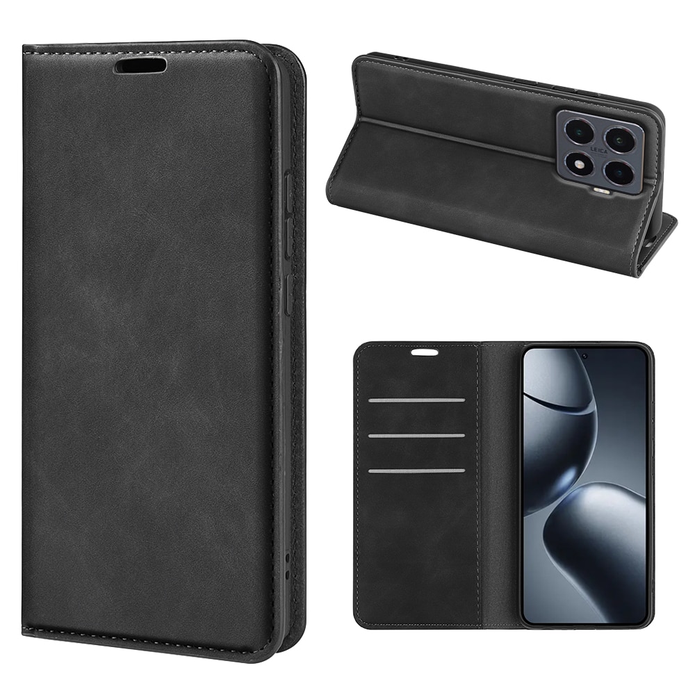 Xiaomi 15T Pro Slim Wallet Case Black