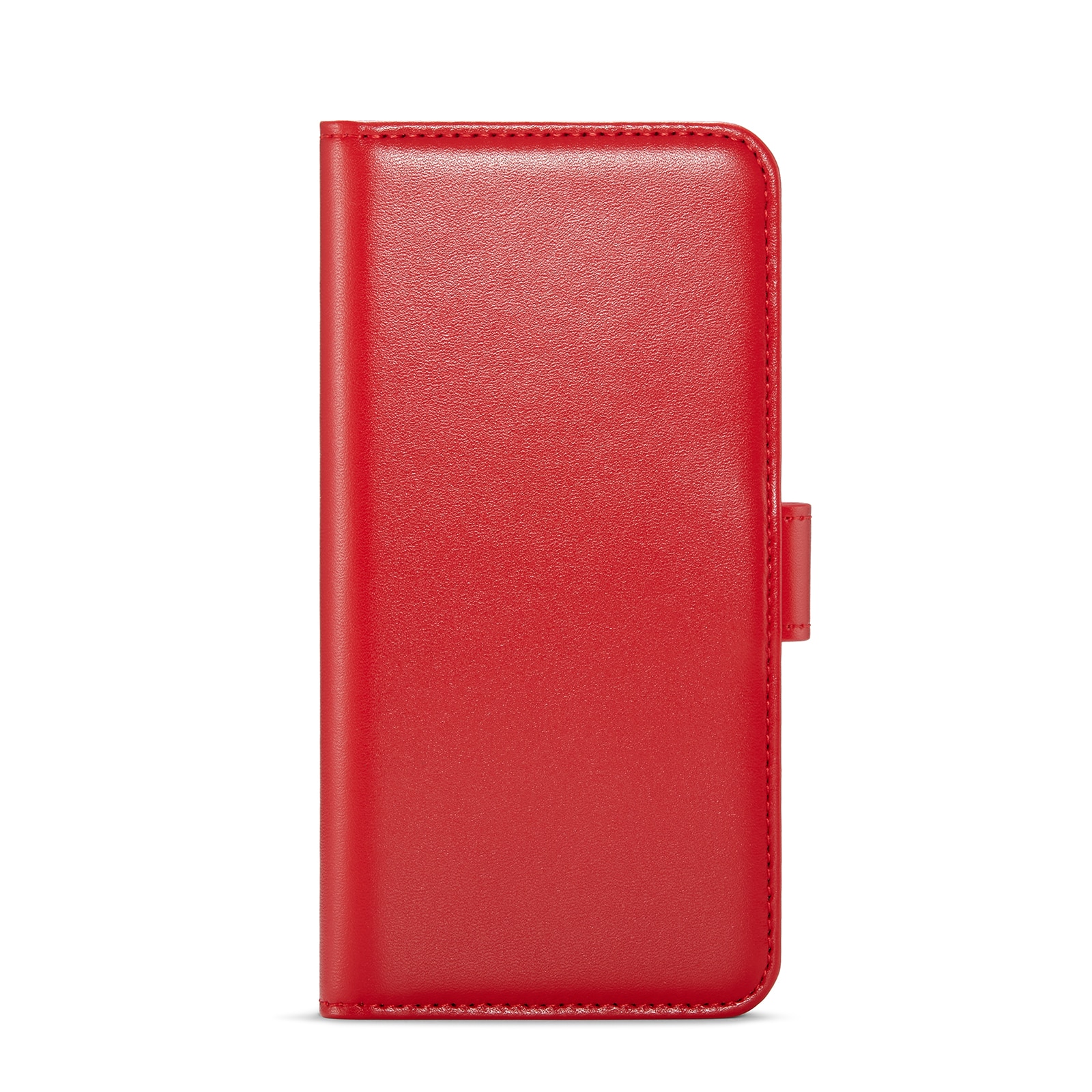 iPhone 17 Genuine Leather Wallet Case Red