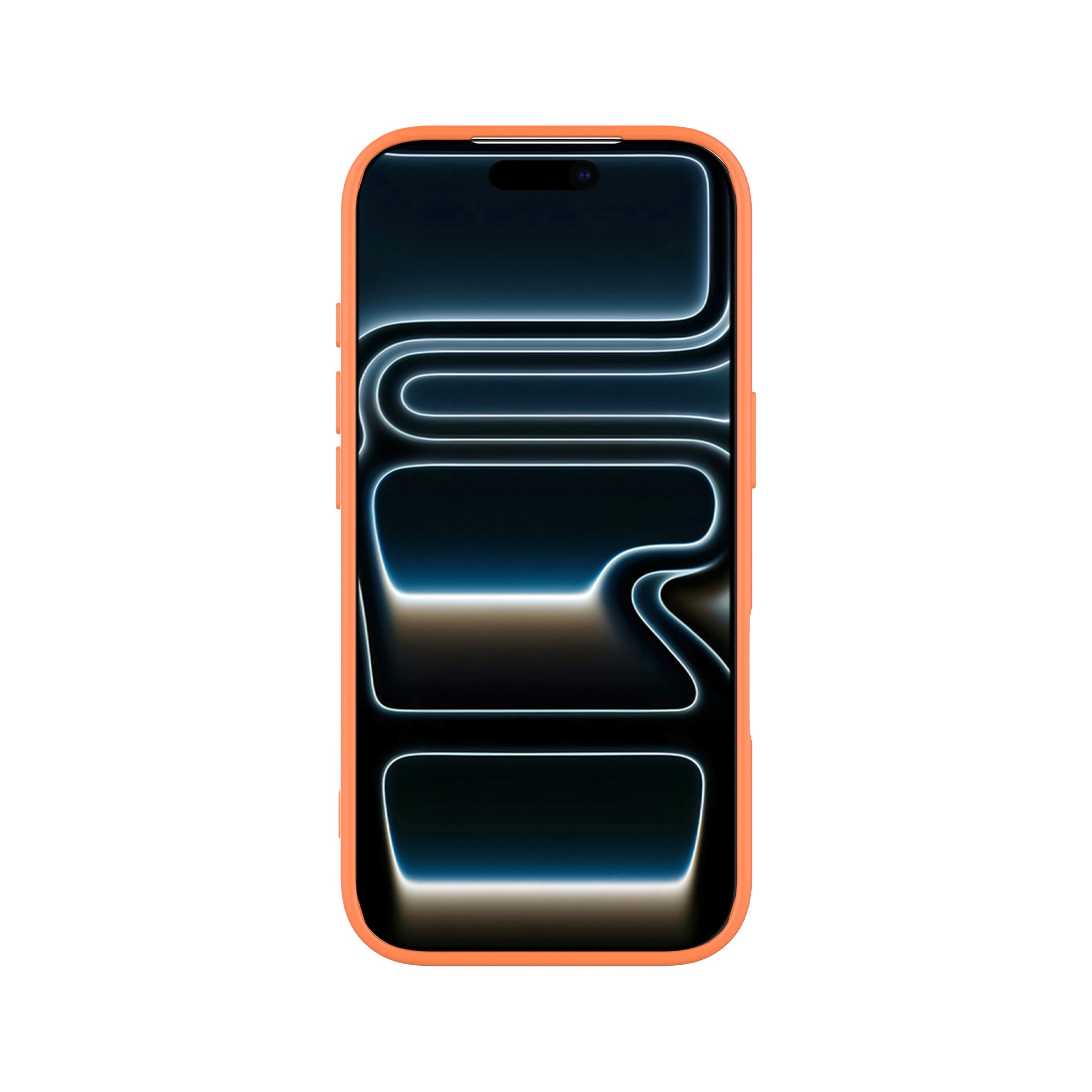 Magnetic Hybrid Case iPhone 17 Pro Max Frosted Orange