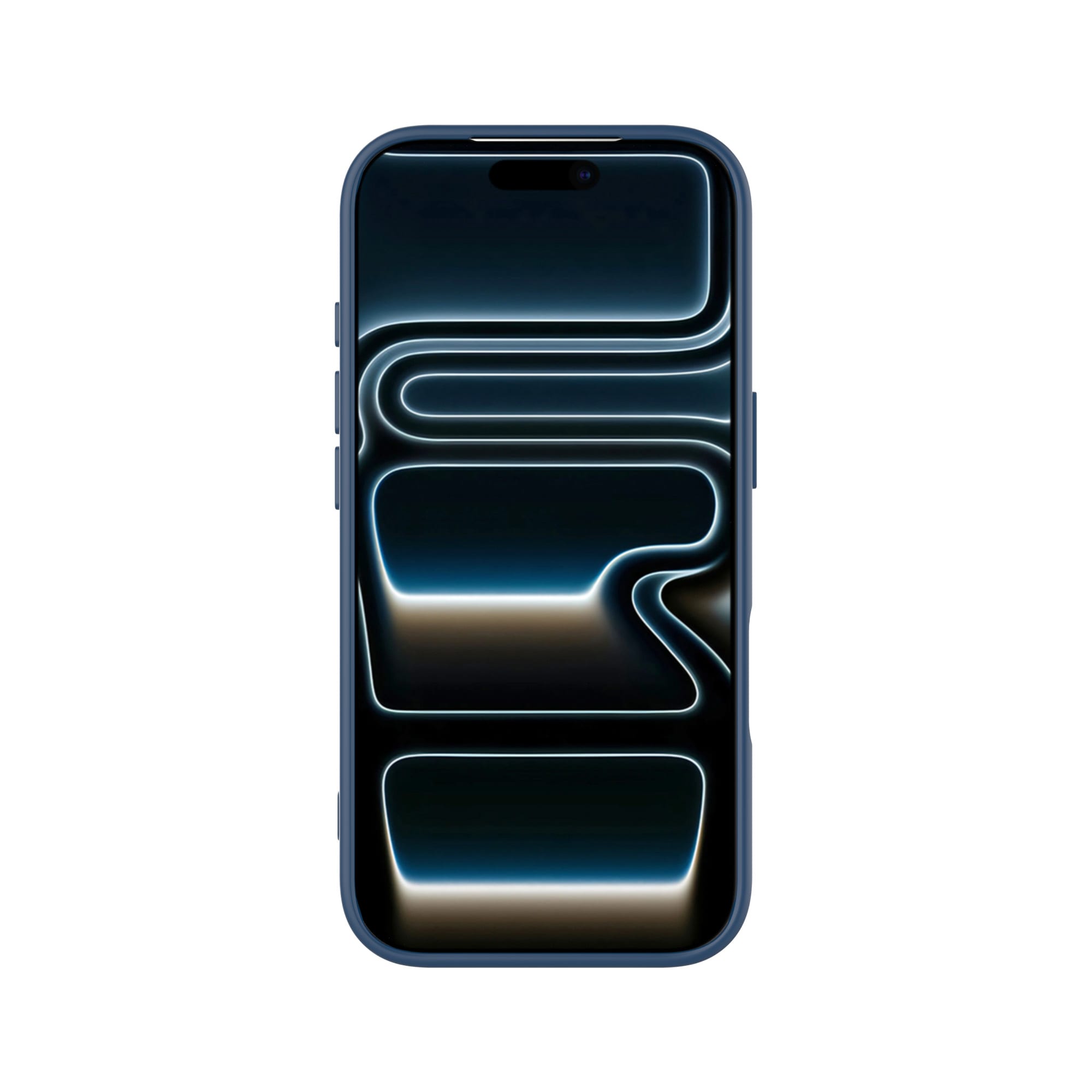 Magnetic Hybrid Case iPhone 17 Pro Dark Blue