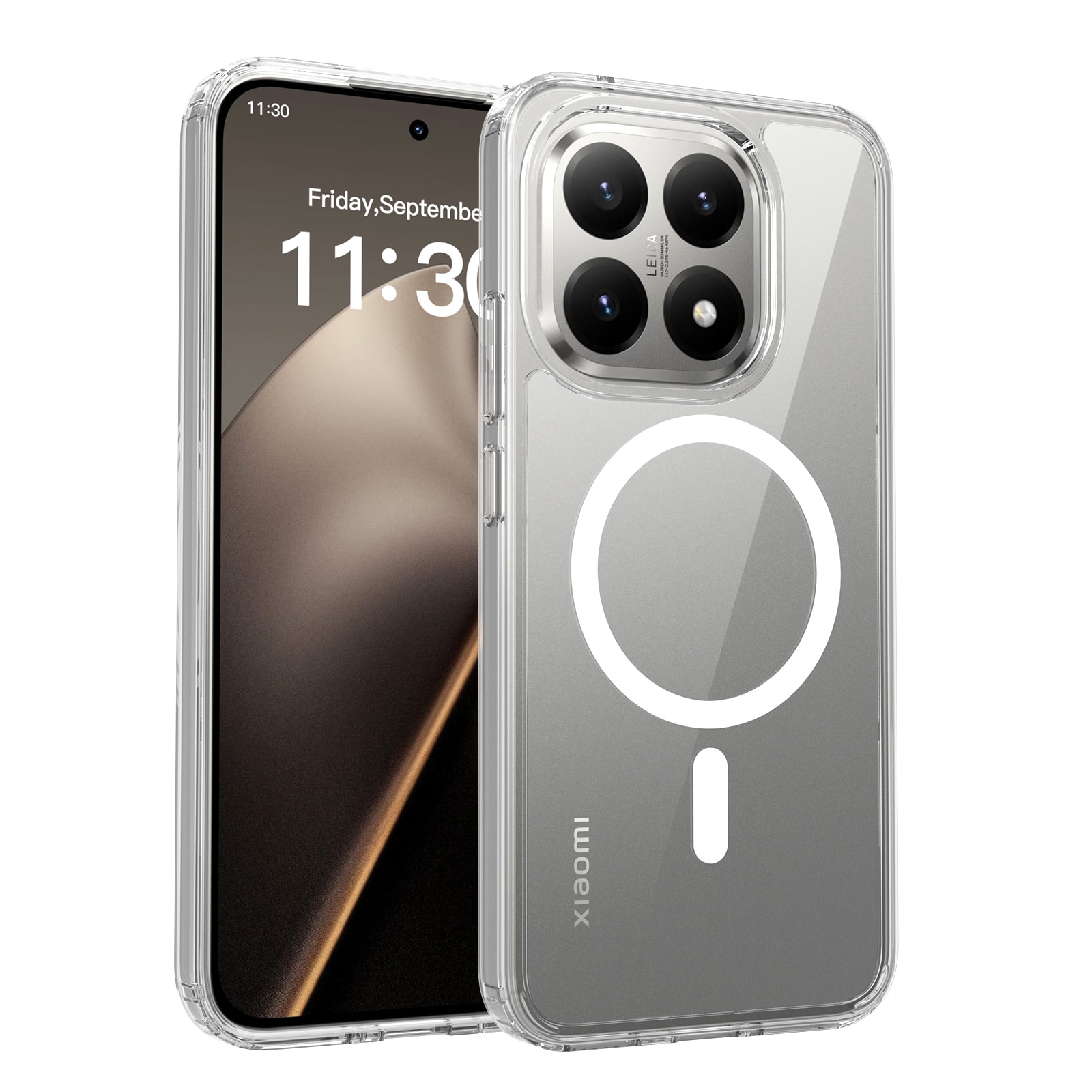 Hybrid Case MagSafe Xiaomi 15T Transparent