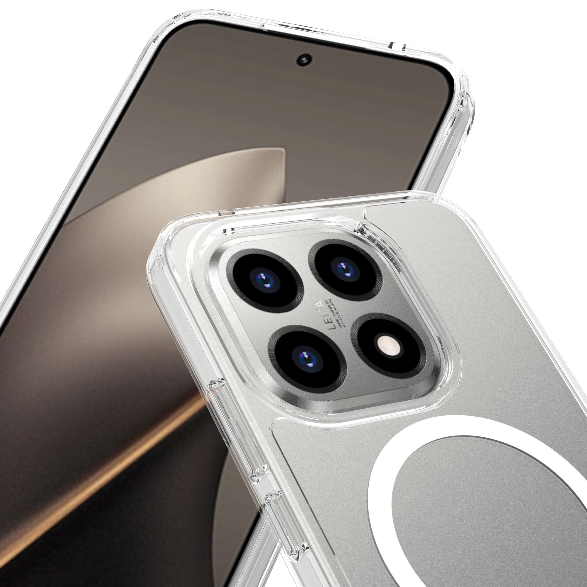 Hybrid Case MagSafe Xiaomi 15T Transparent