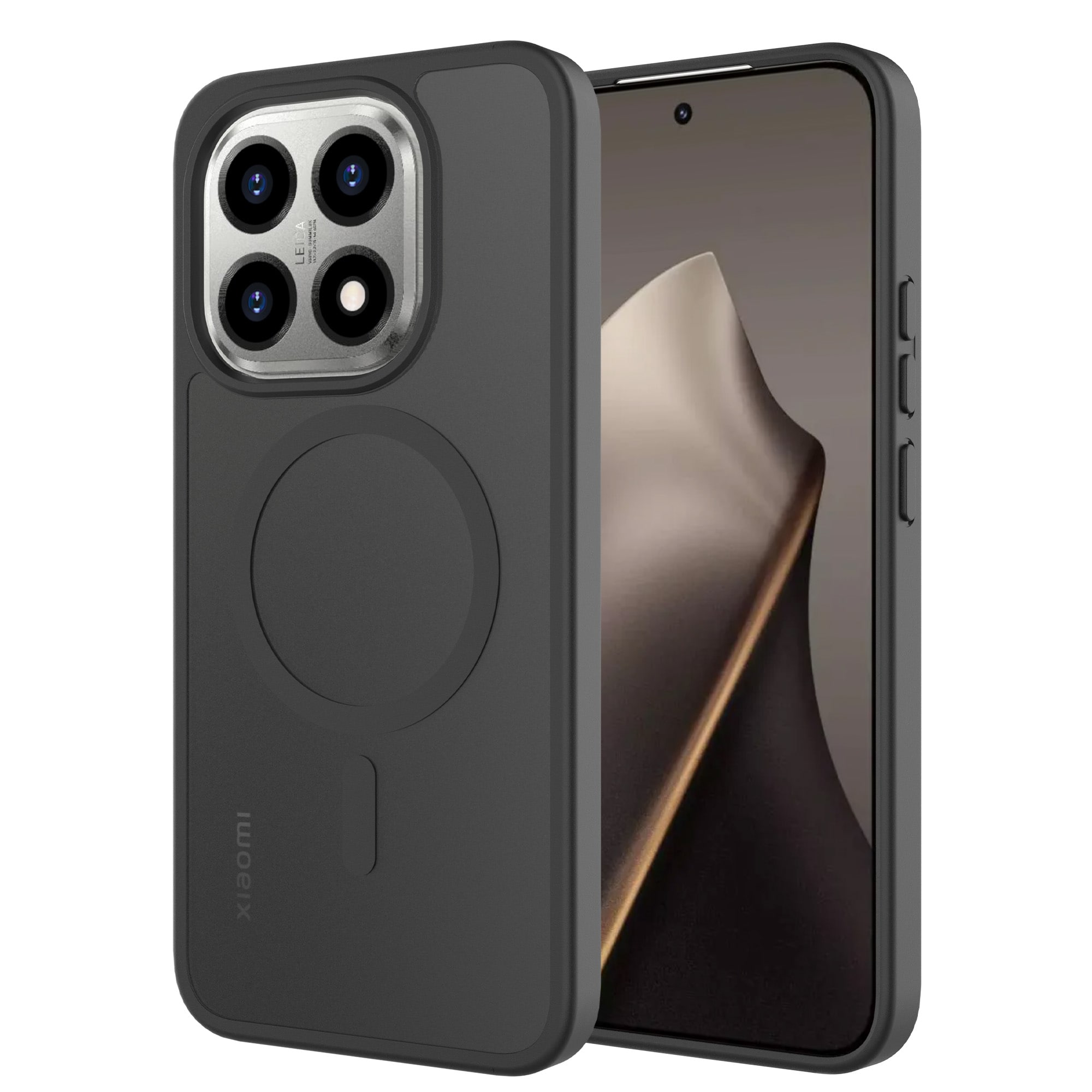 Magnetic Hybrid Case Xiaomi 15T Frosted Black