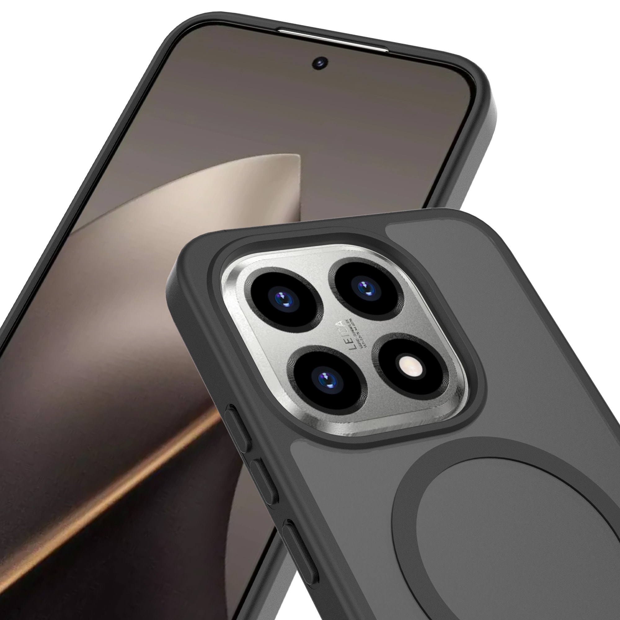 Magnetic Hybrid Case Xiaomi 15T Frosted Black