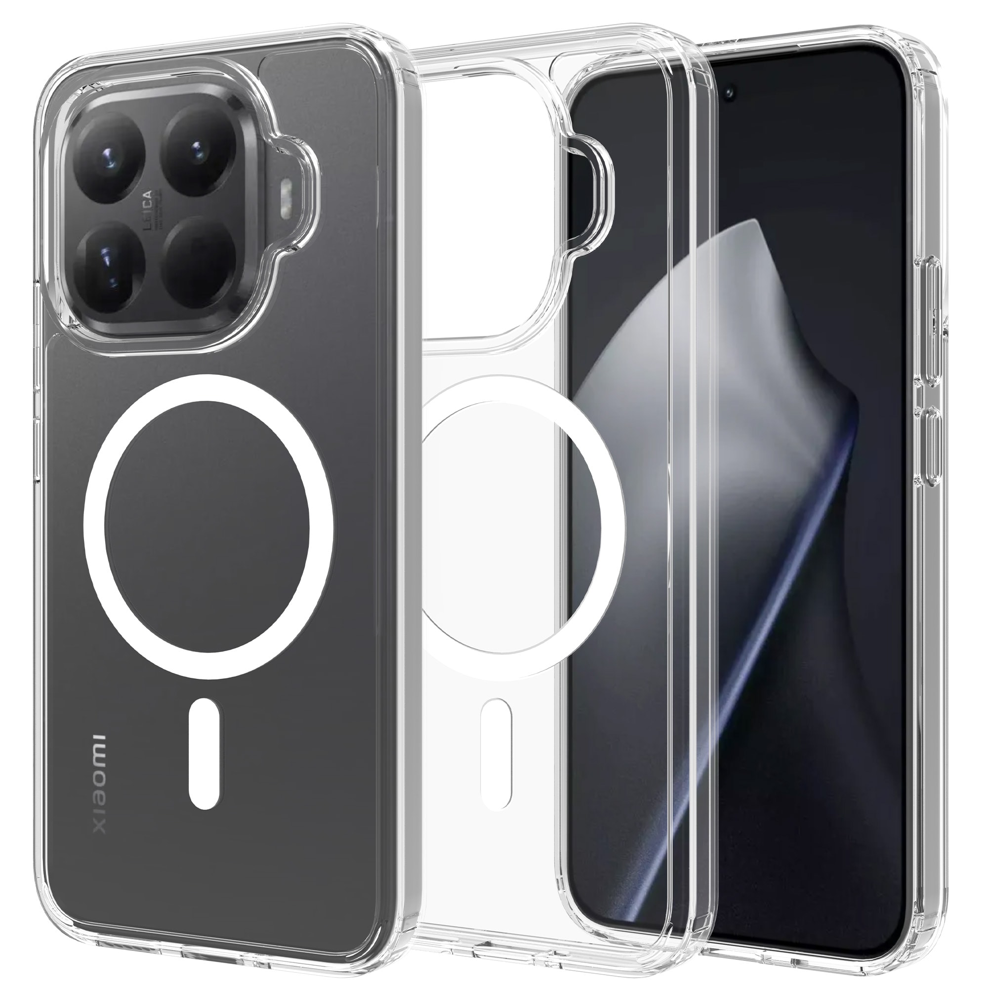 Hybrid Case MagSafe Xiaomi 15T Pro Transparent