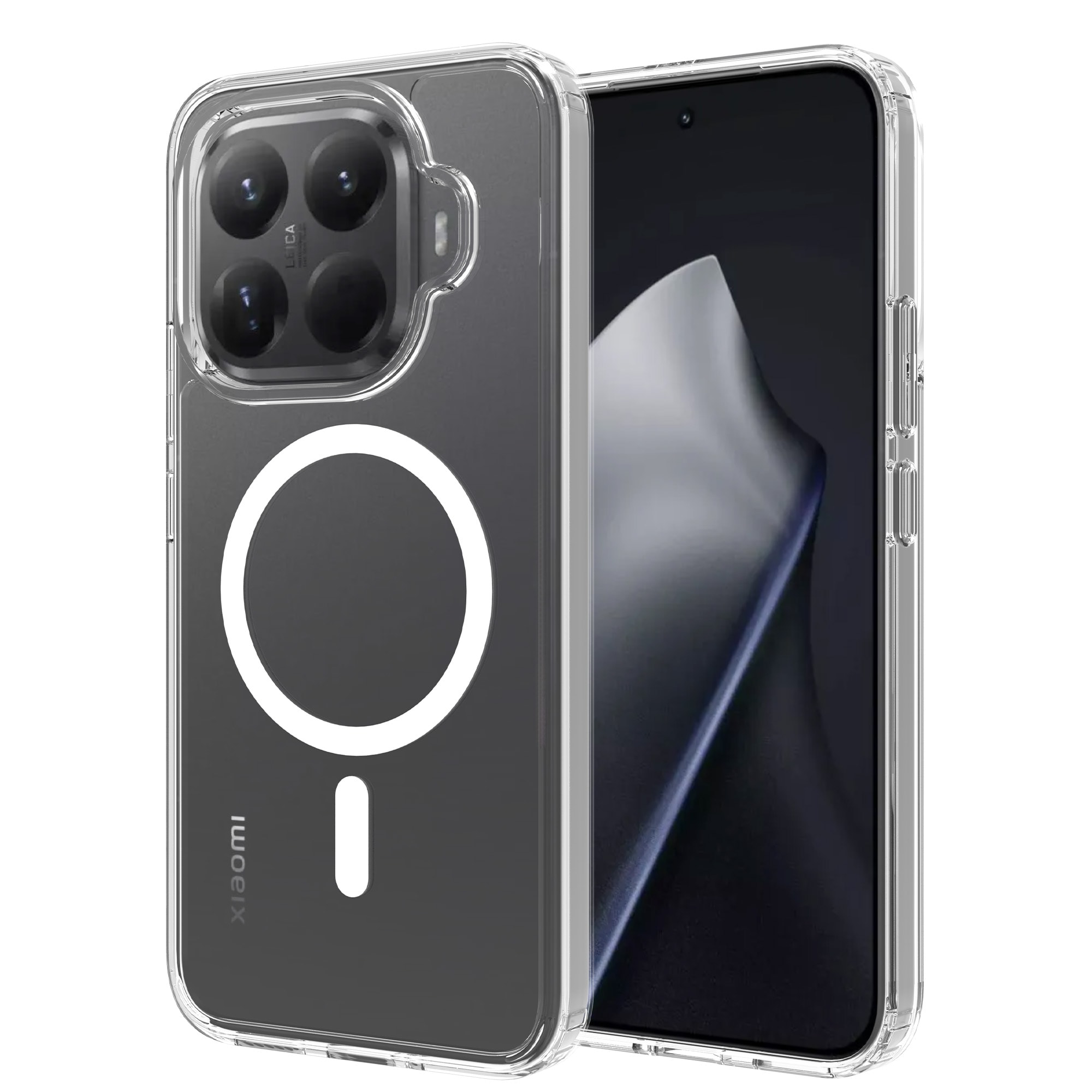 Hybrid Case MagSafe Xiaomi 15T Pro Transparent