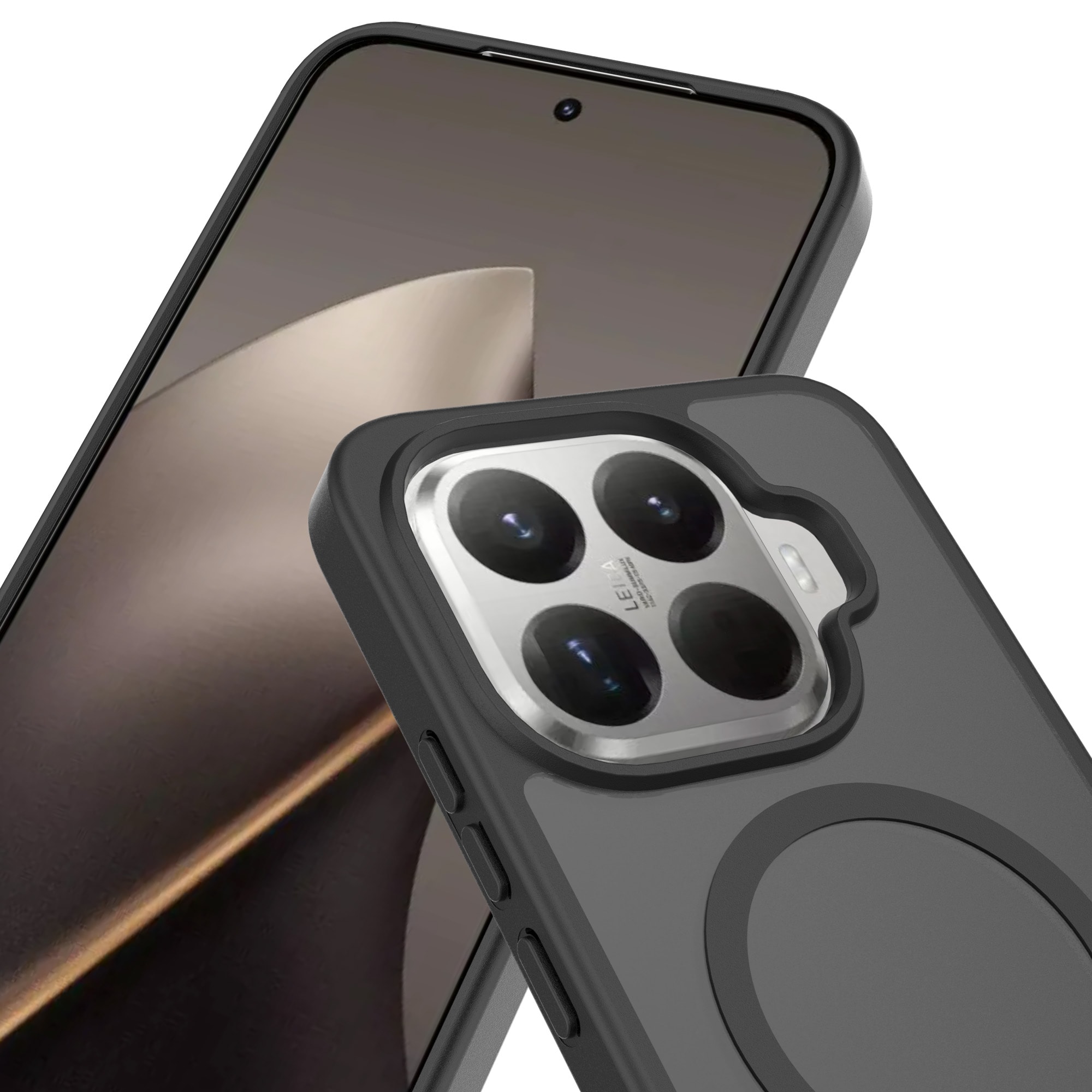 Magnetic Hybrid Case Xiaomi 15T Pro Frosted Black