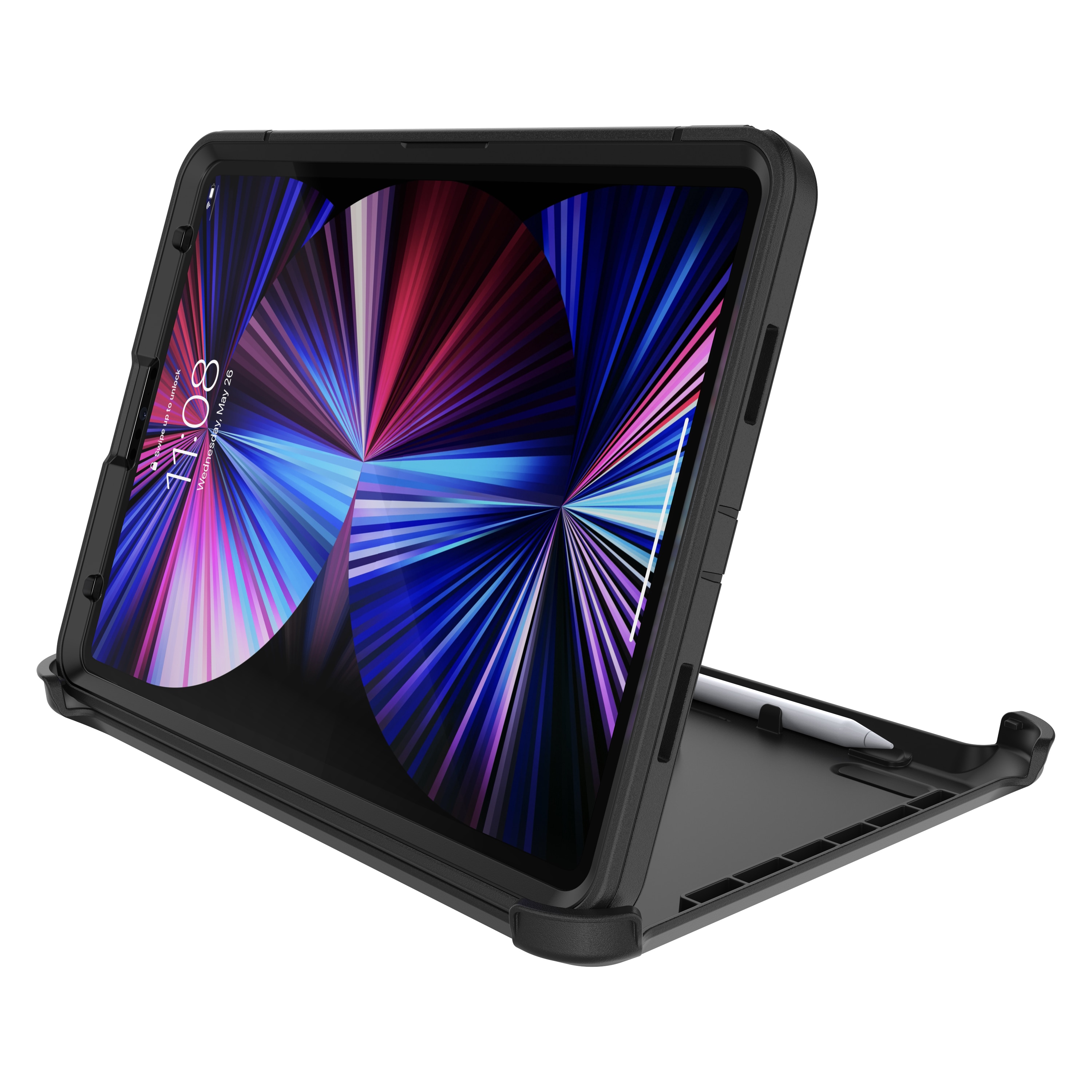 Defender Case iPad Pro 12.9 5th Gen (2021) black