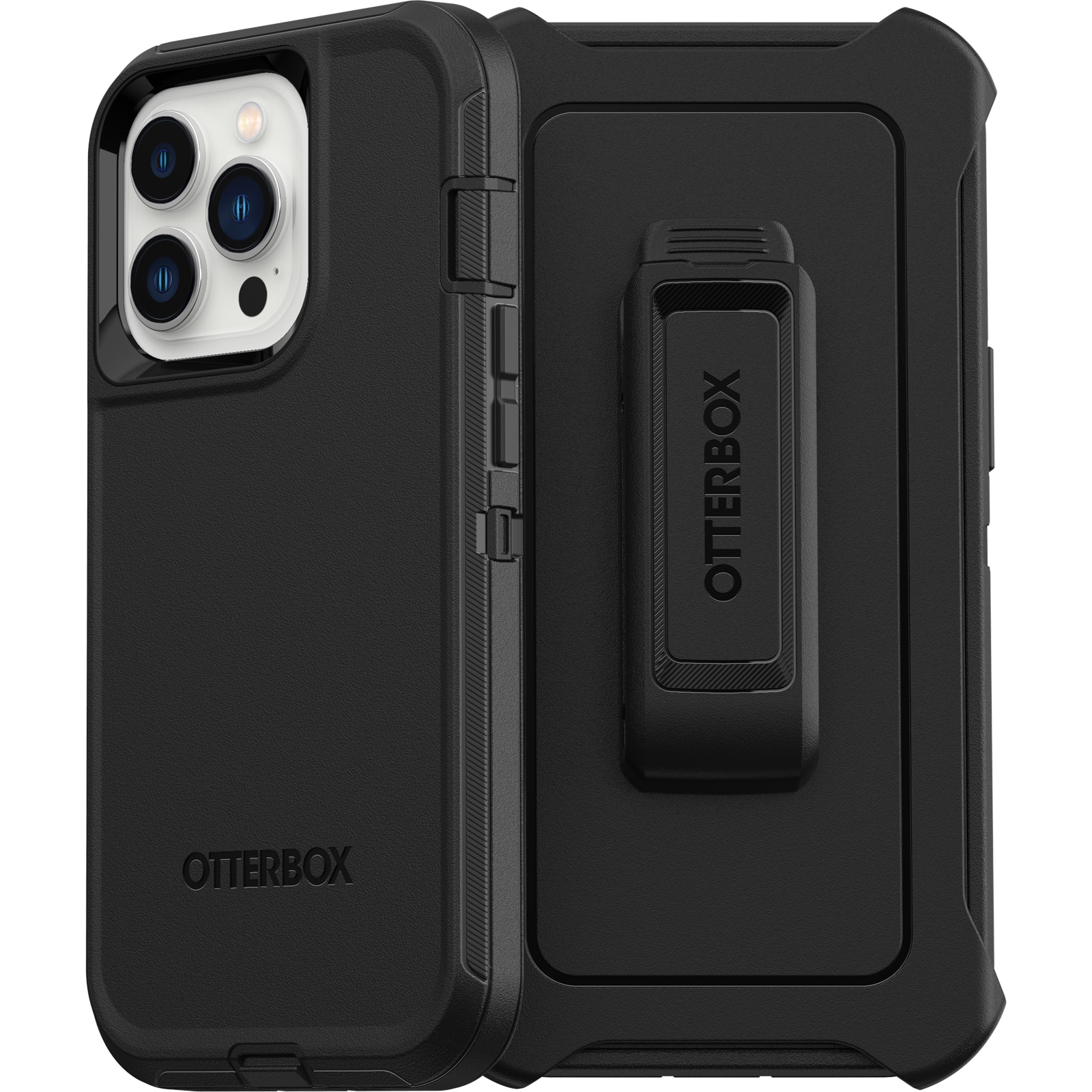 iPhone 13 Pro Defender Case Black