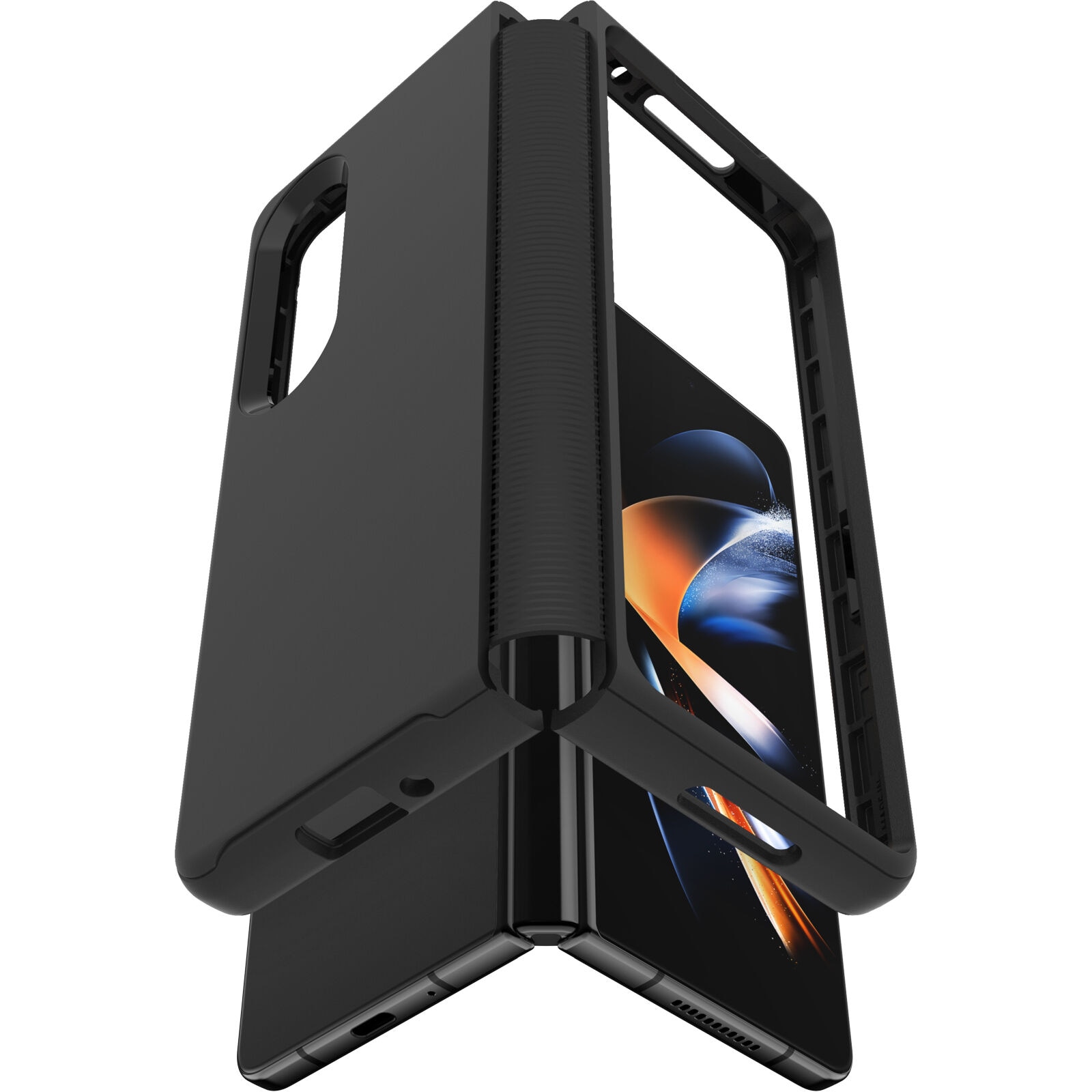Samsung Galaxy Fold 4 Symmetry Flex Case Black