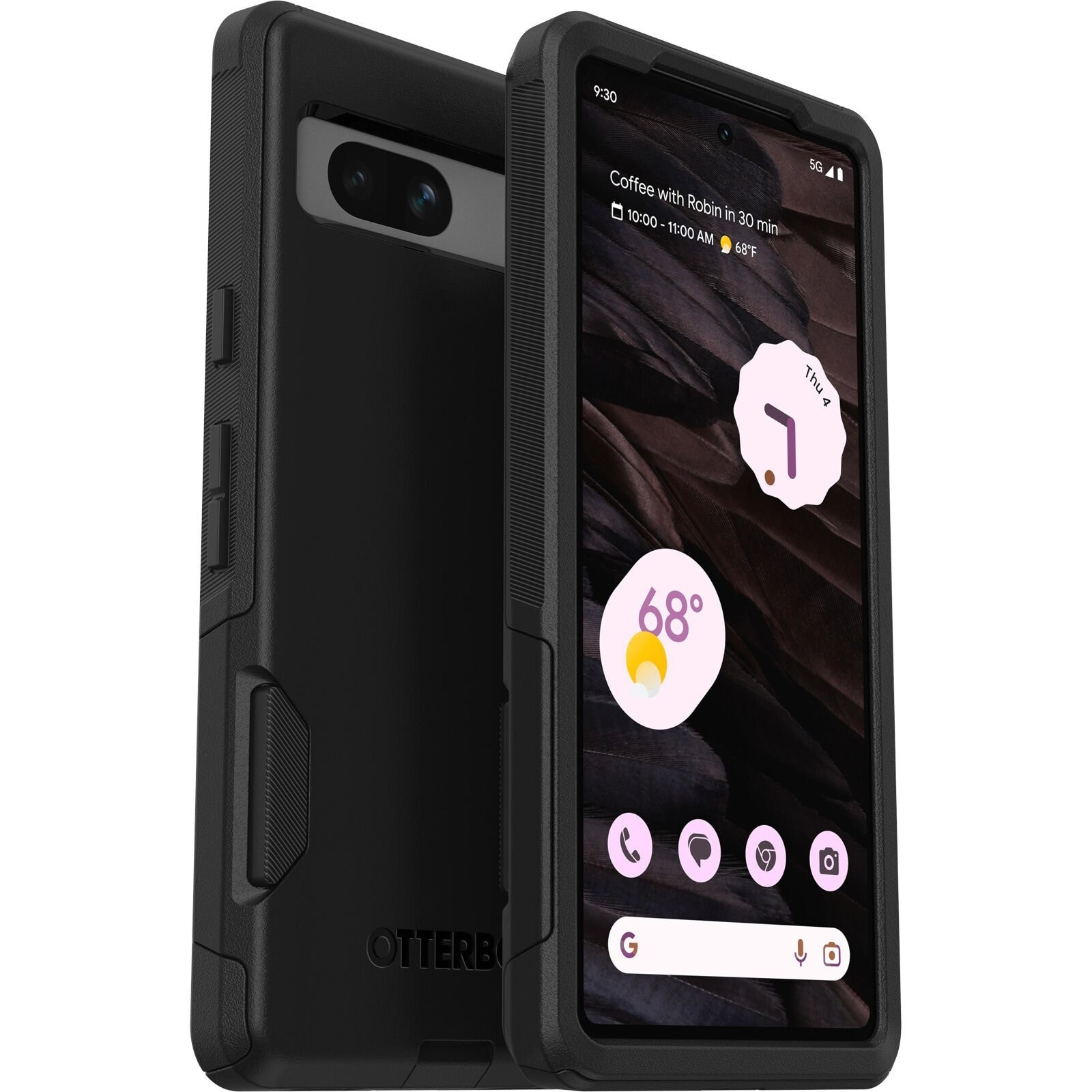 Commuter Case Google Pixel 7a Black