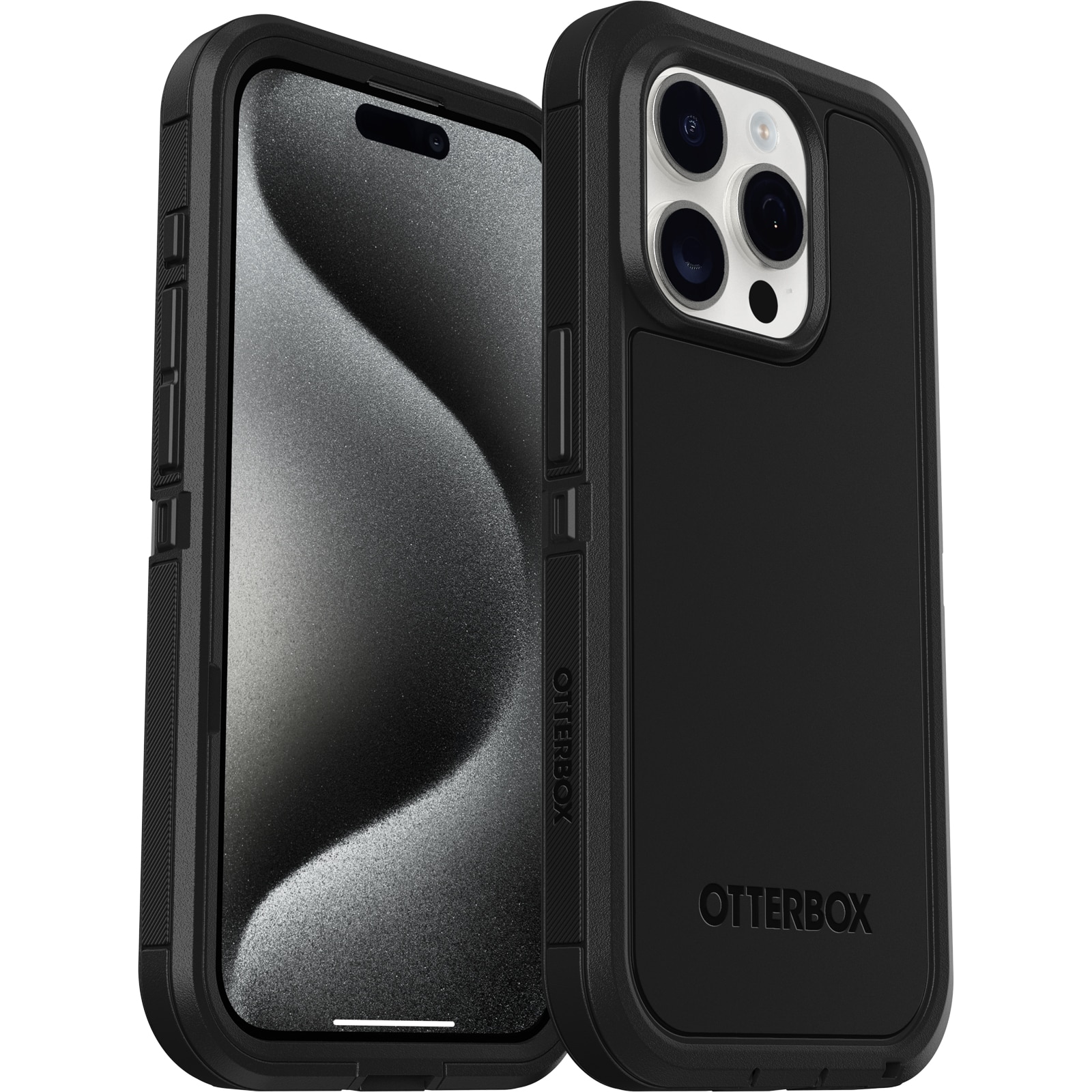 iPhone 15 Pro Defender XT Case Black