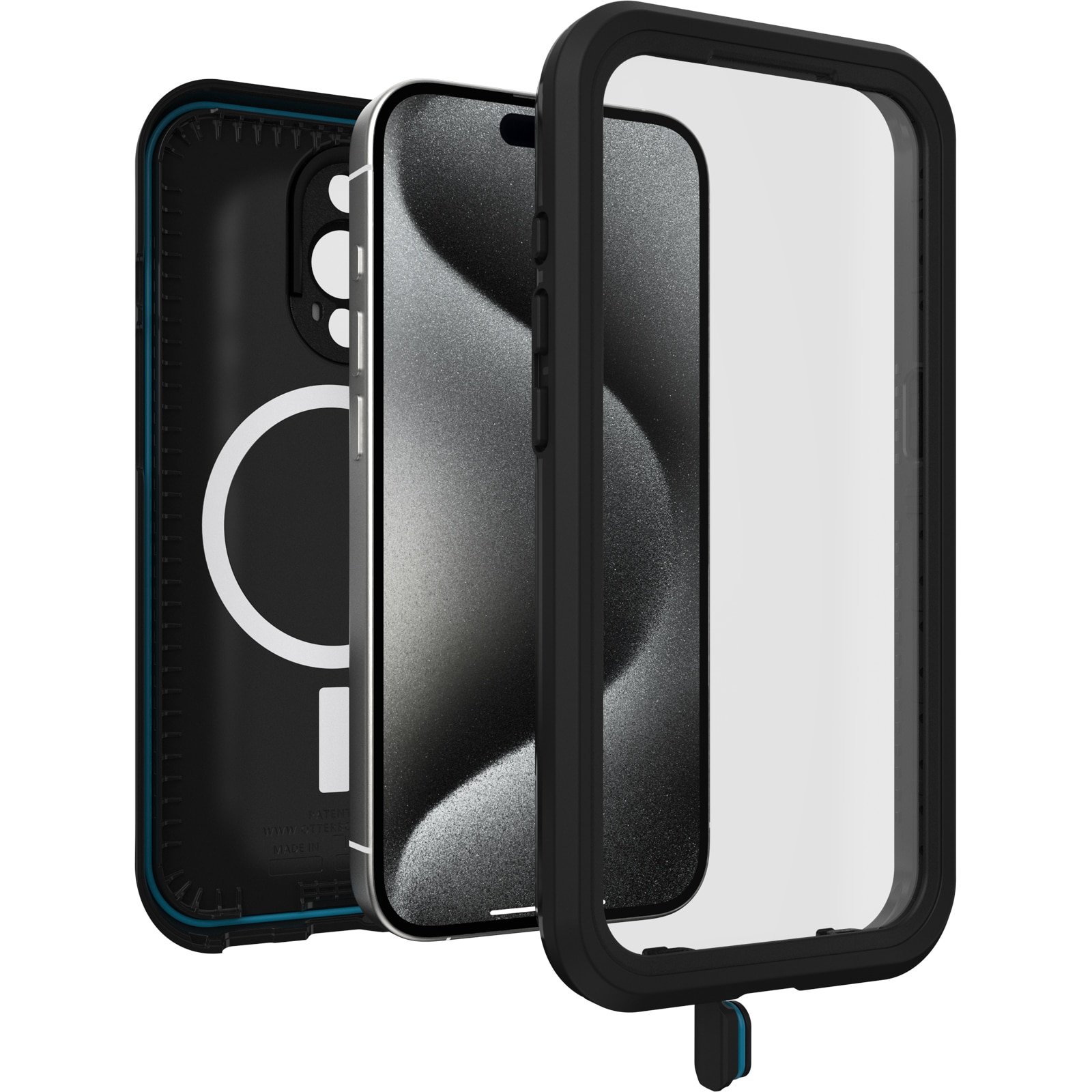 FRE MagSafe Case iPhone 15 Pro Black