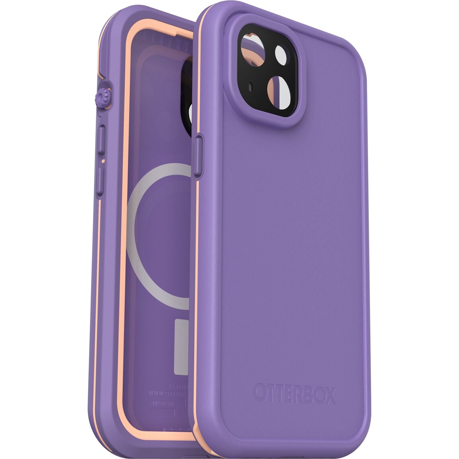 FRE MagSafe Case iPhone 15 Plum