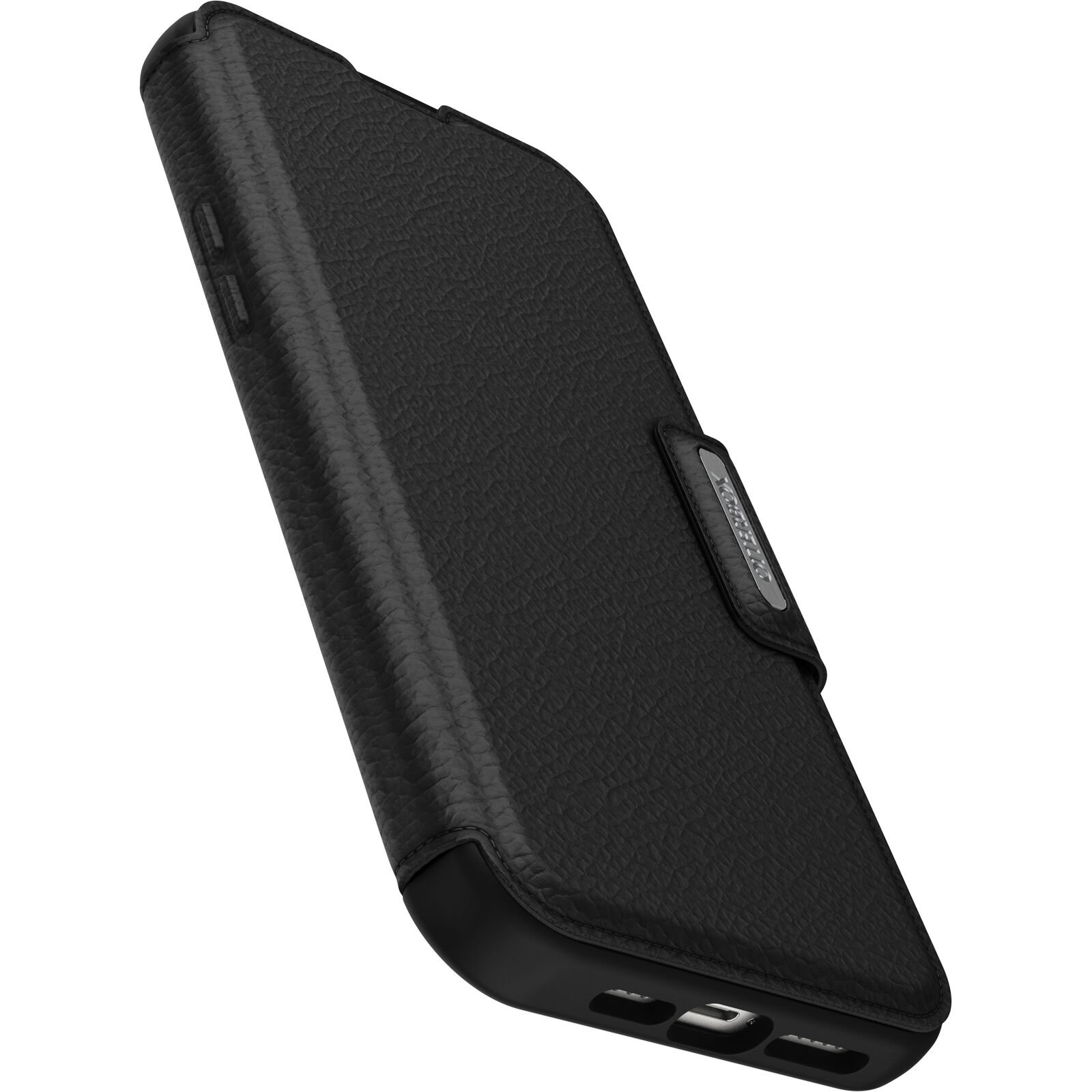 iPhone 15 Pro Max Strada MagSafe Wallet Case Black