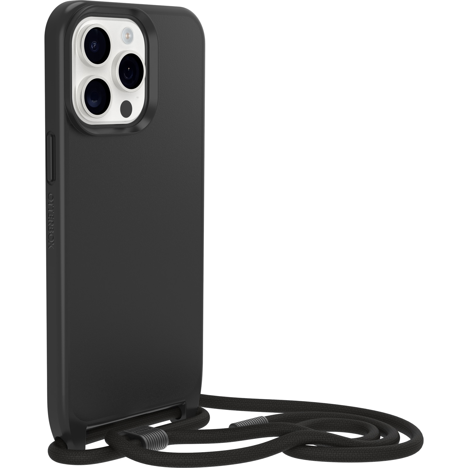 iPhone 15 Pro Max React Necklace MagSafe Case Black