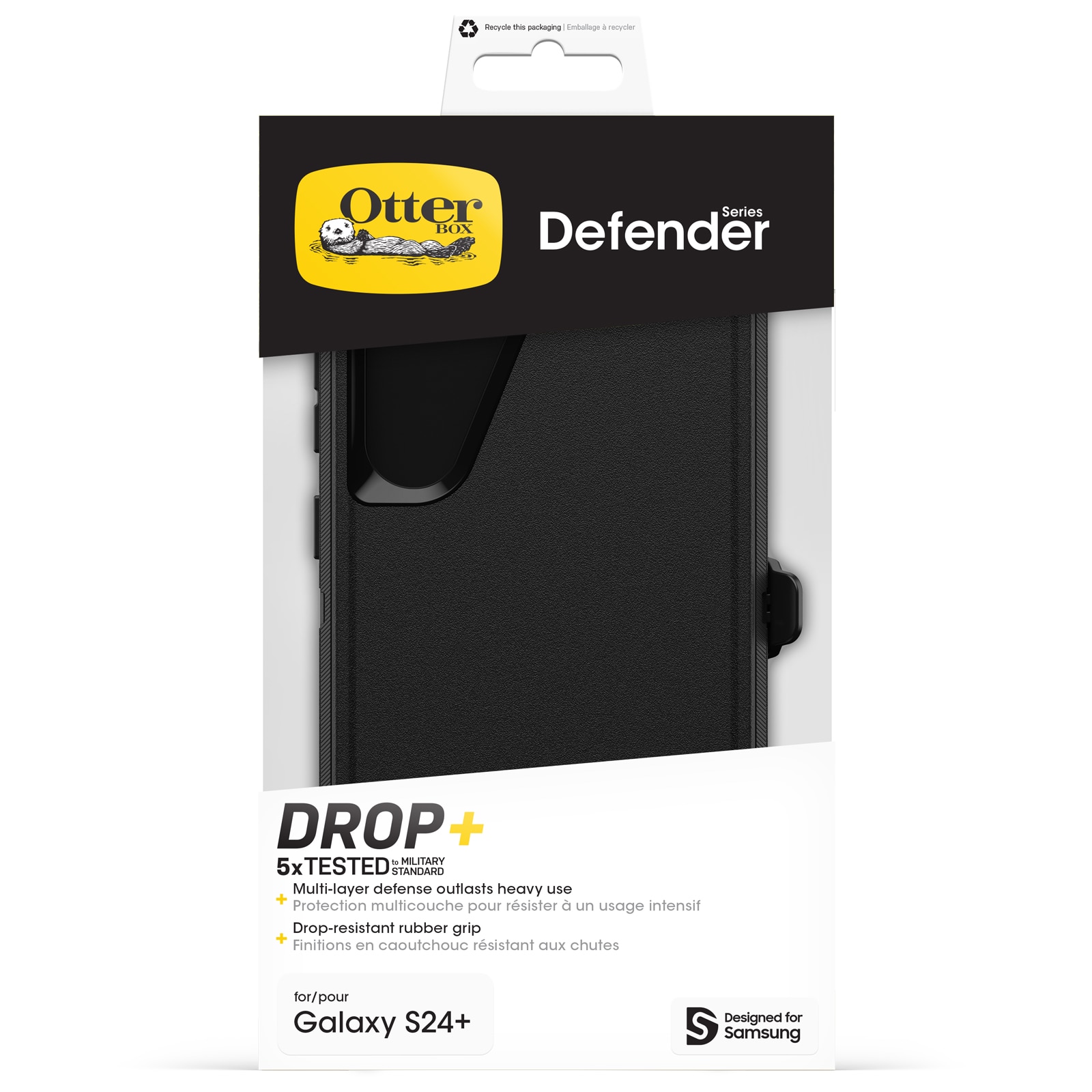 Samsung Galaxy S24 Plus Defender Case Black