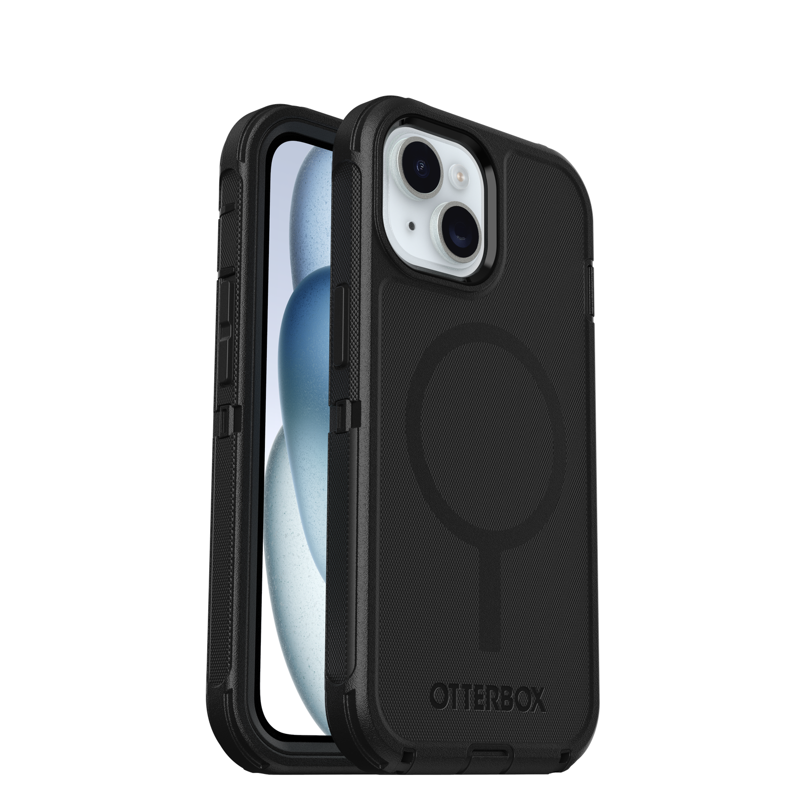 iPhone 15 Defender Case Black