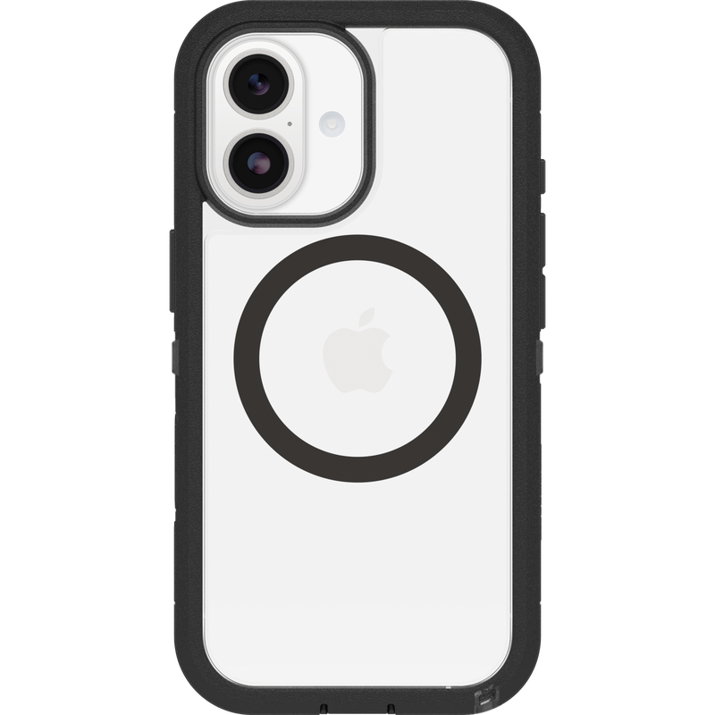 iPhone 17 Defender XT Case Black/Transparent