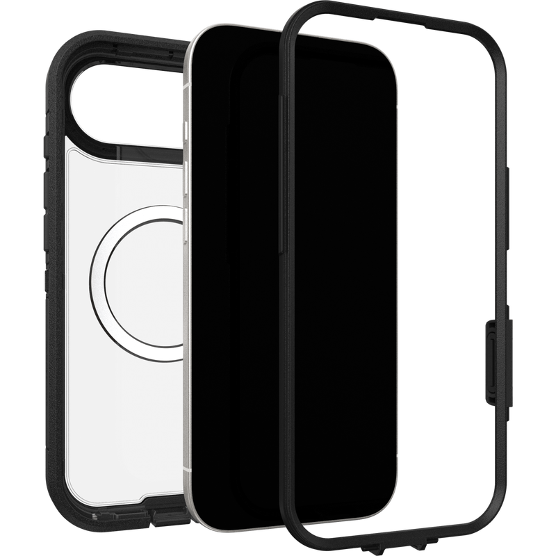 iPhone Air Defender XT Case Black/Transparent