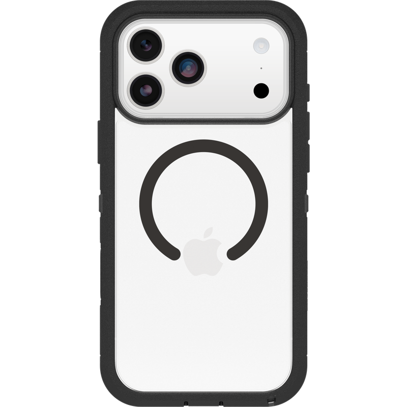 iPhone 17 Pro Max Defender XT Case Black/Transparent