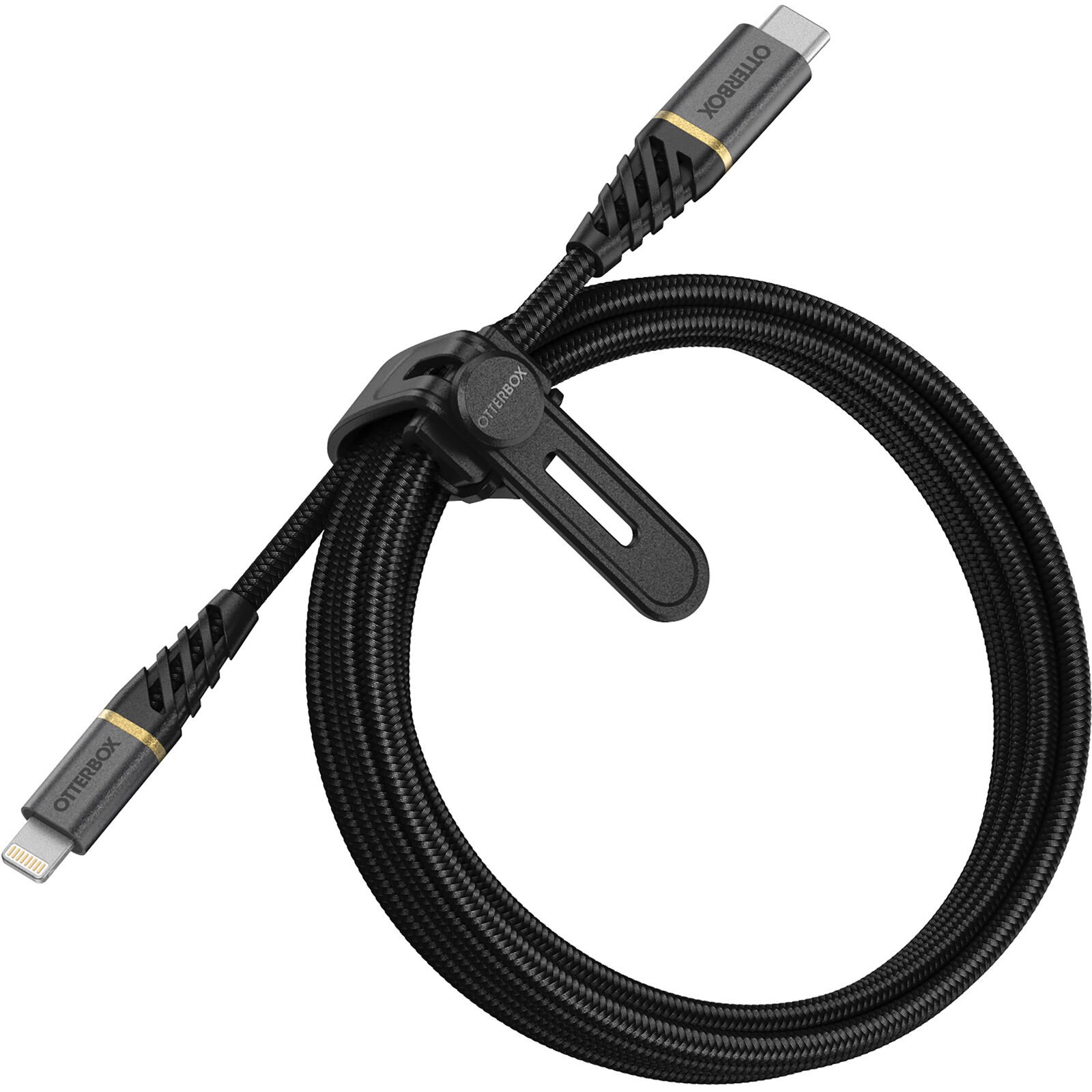 USB-C to Lightning Premium Fast Charge Cable 1m Black