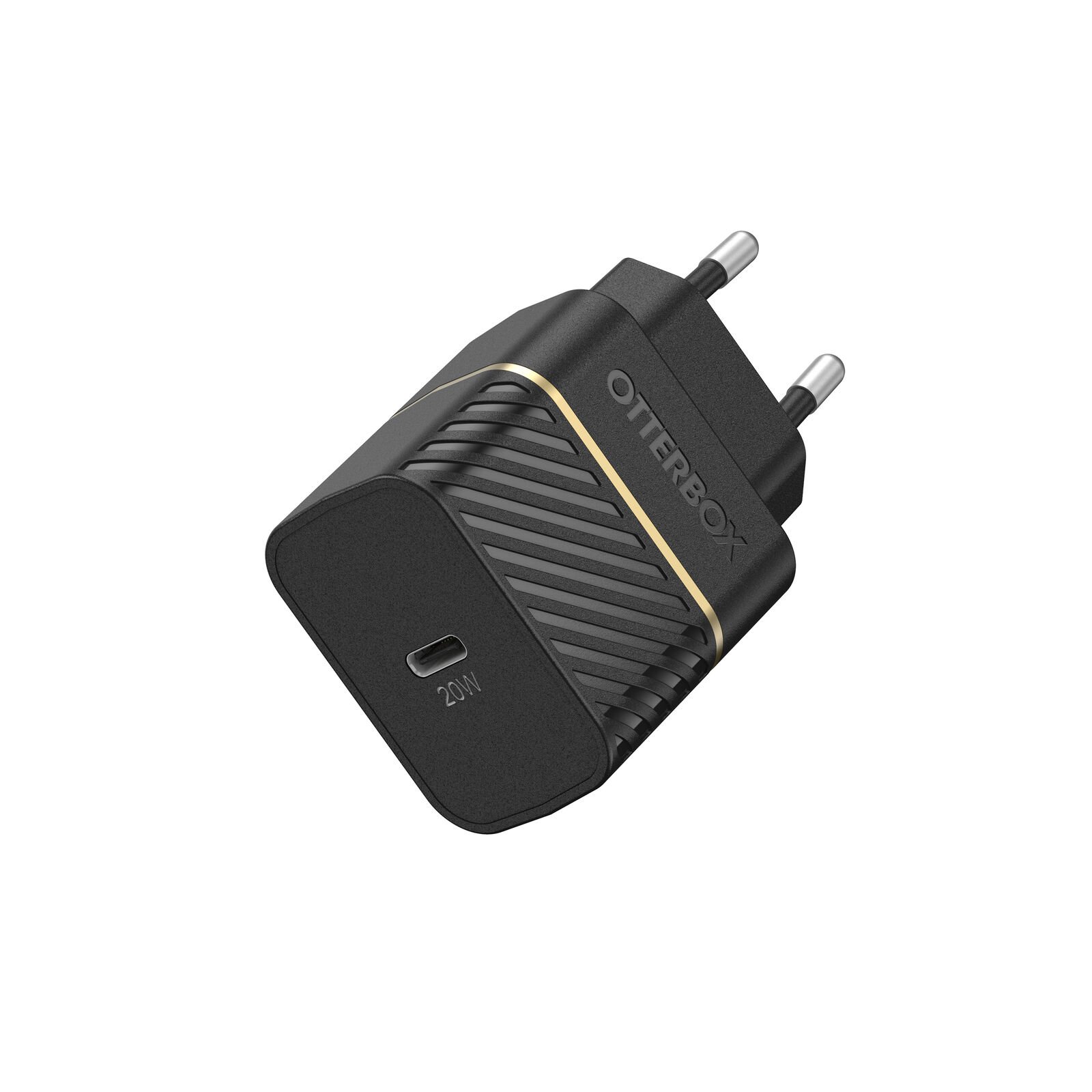 Fast Charge Wall Charger + Cable USB-C 20W Black