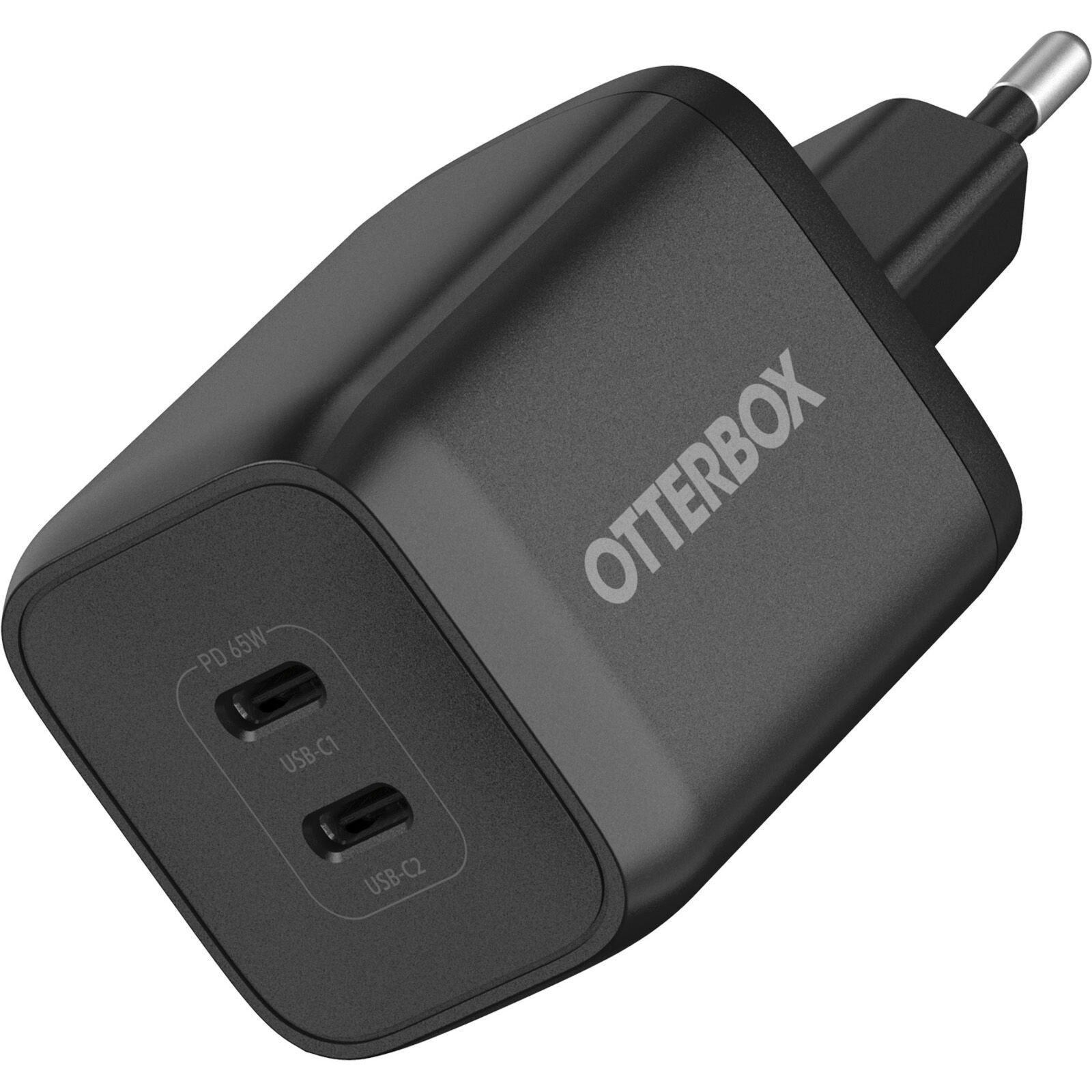 Wall Charger USB-C Dual Port 65W Black