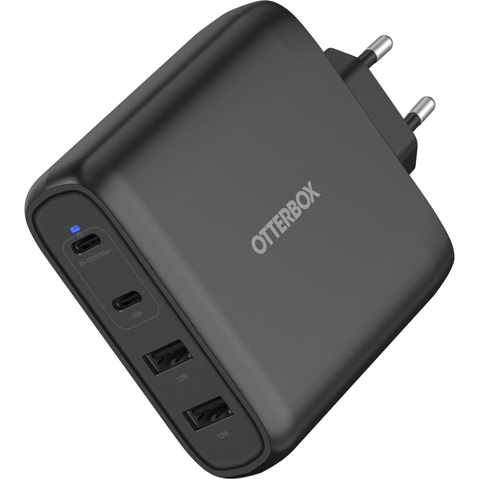 Wall Charger USB-C Four Port 100W Black