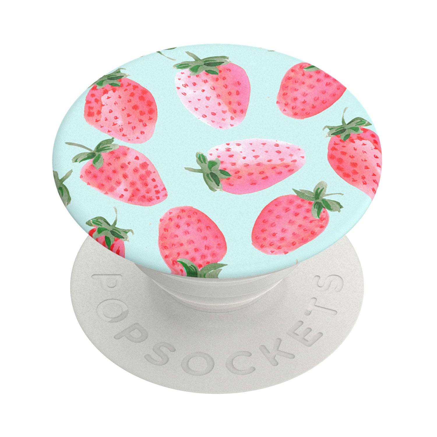 PopGrip Holder/Stand, Strawberry Rain