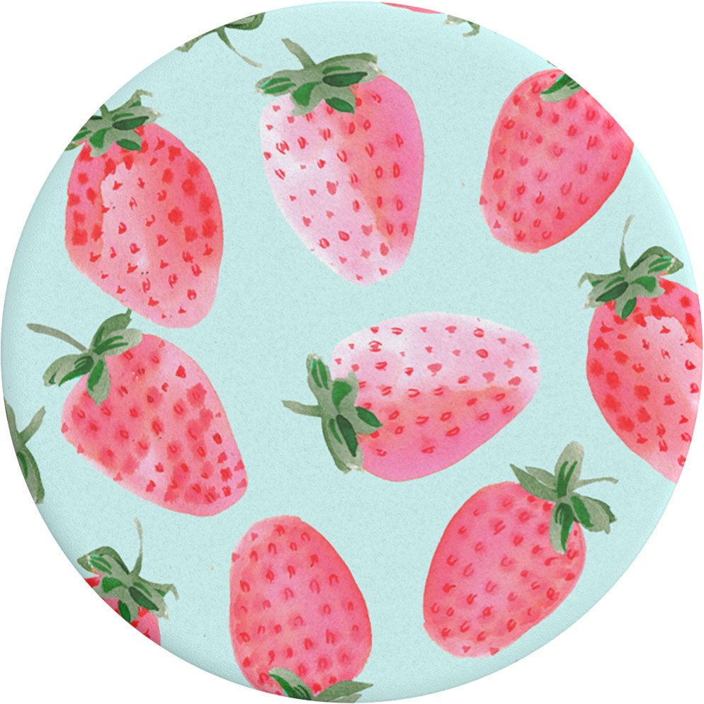 PopGrip Holder/Stand, Strawberry Rain
